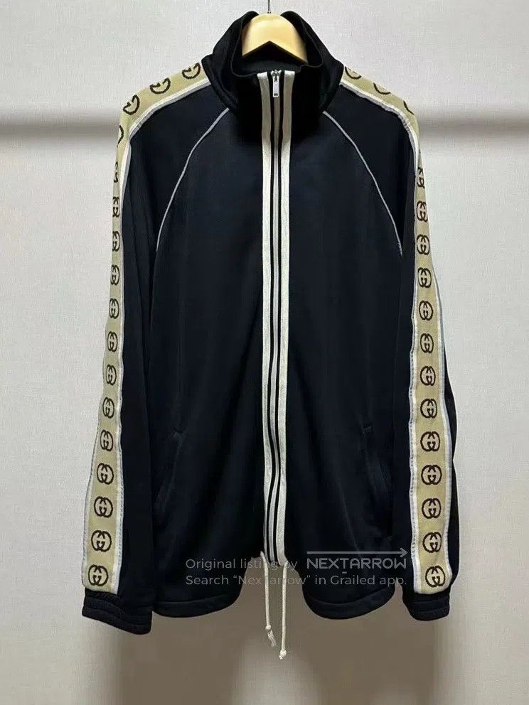 Gucci Gucci Classic reflective string logo full-print jacket Size US L / EU 52-54 / 3 - 1 Thumbnail