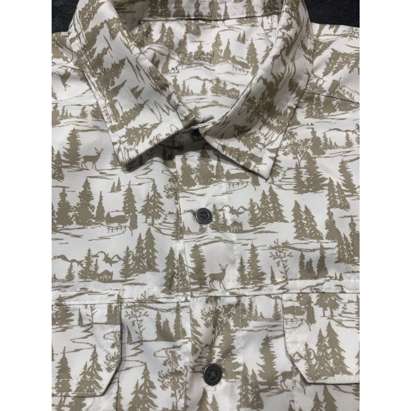 Vintage Camo Hunting Mens Extra Large XL Shirt Size US XL / EU 56 / 4 - 5 Thumbnail