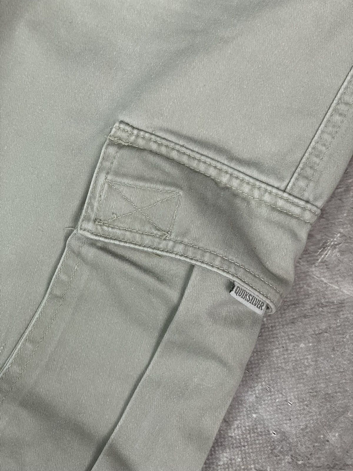 Quiksilver Surf style cargo carpenter retro pants Quiksilver USA y2k Size US 30 / EU 46 - 4 Thumbnail