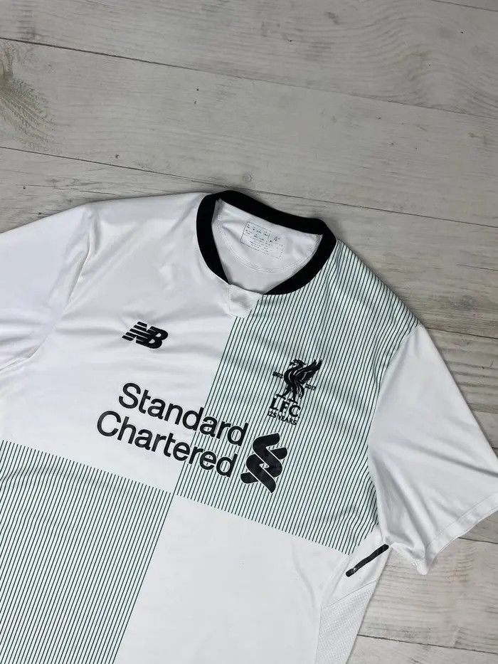 New Balance Liverpool 2017 2018 Away Football Shirt Soccer Jersey Size US XL / EU 56 / 4 - 2 Thumbnail