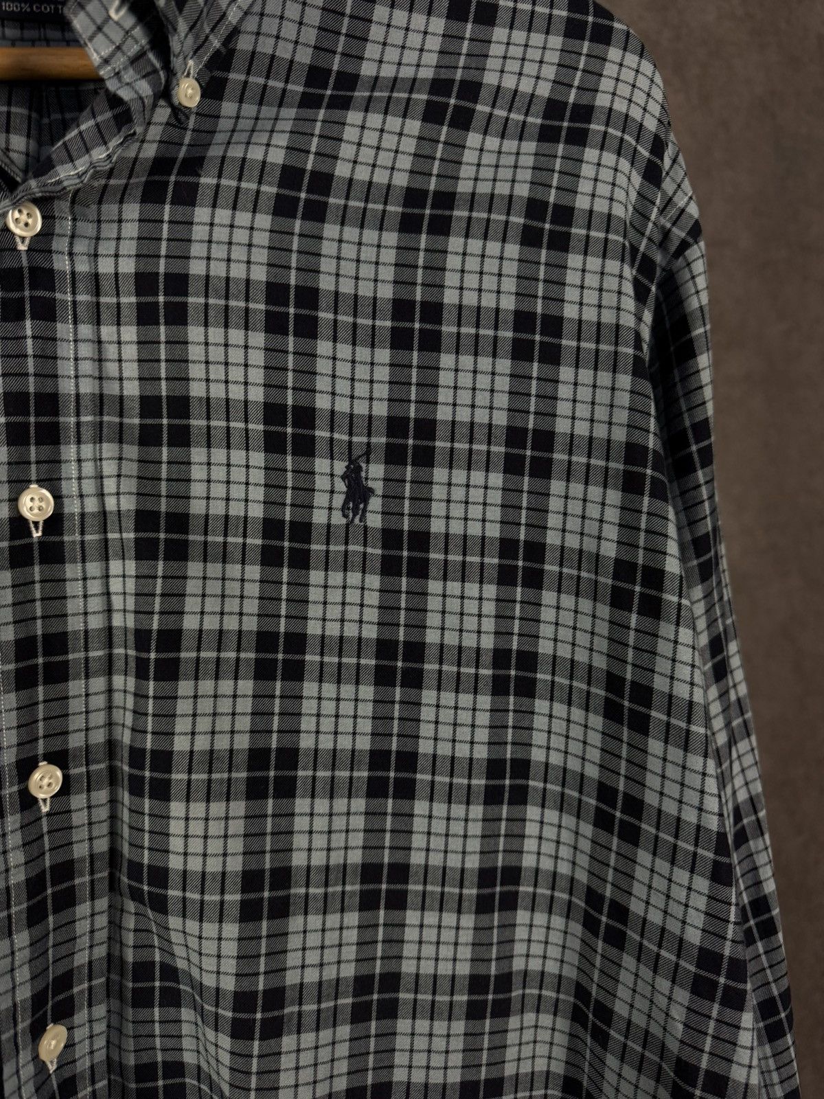 Polo Ralph Lauren Polo Ralph Lauren Blake vintage designer checkered shirt Size US XL / EU 56 / 4 - 3 Thumbnail