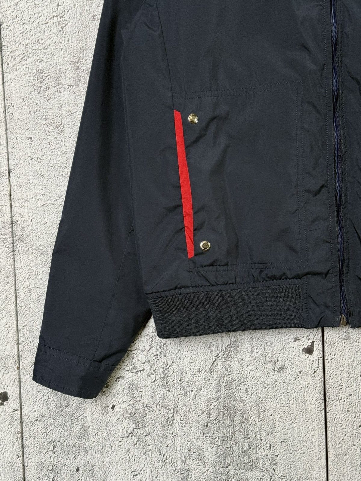 Prada Vintage Prada Sport Red Tab Logo Nylon Windbreaker Jacket Size US L / EU 52-54 / 3 - 11 Thumbnail