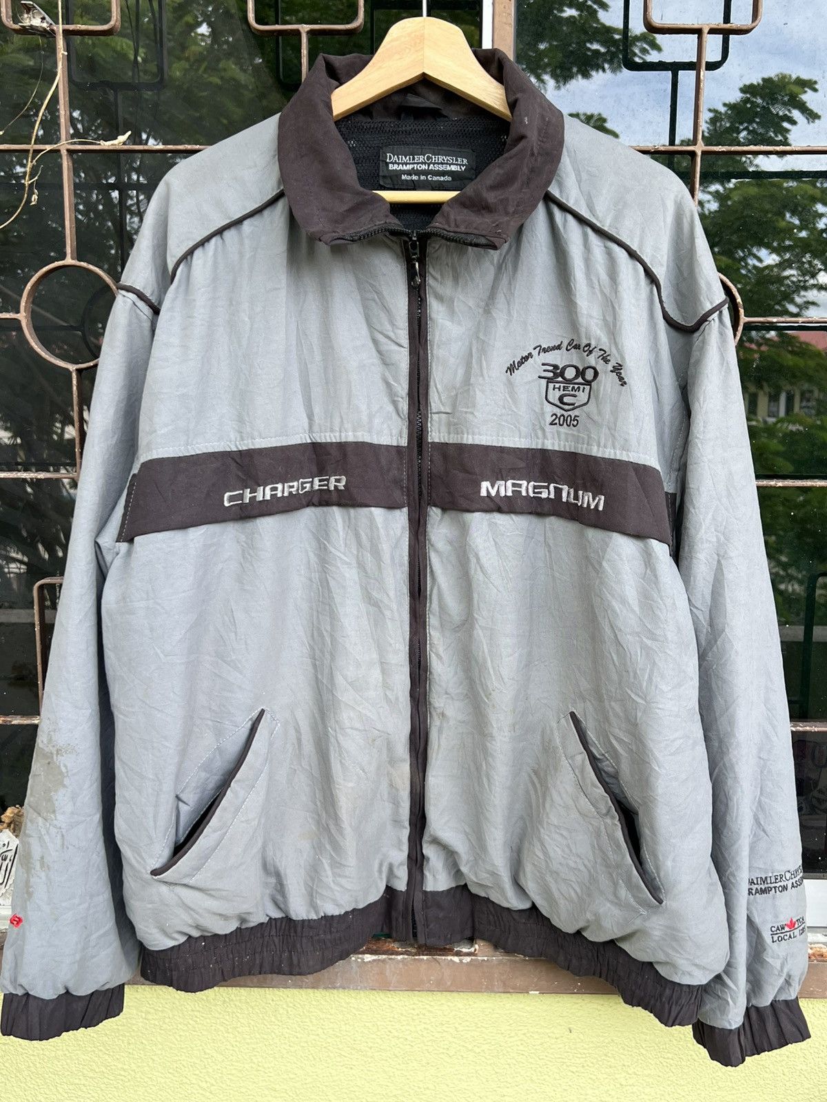 Seditionaries Vintage DAIMLER CHRYSLER magnum zipper jacket Size US L / EU 52-54 / 3 - 1 Thumbnail