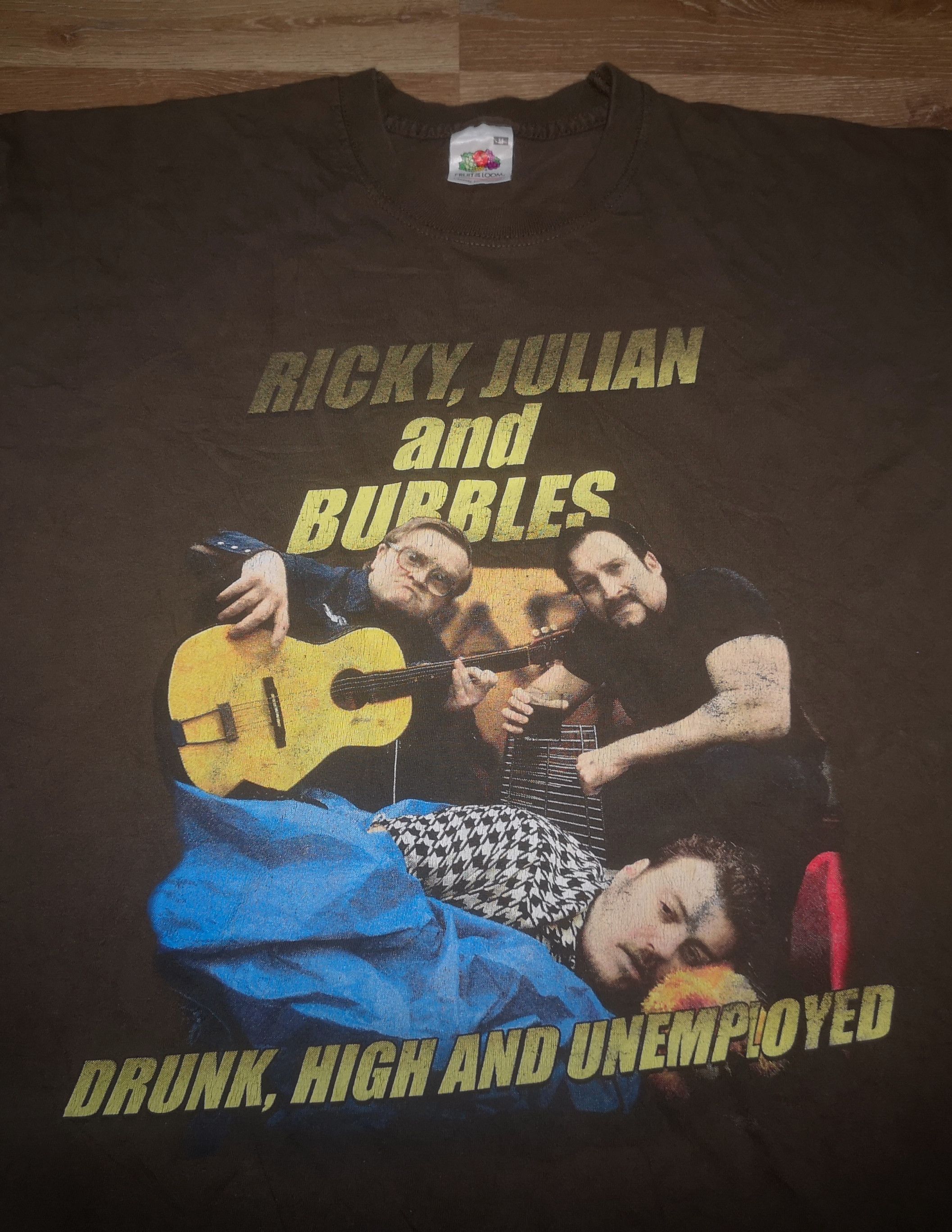 Vintage Vintage Trailer Park Boys Drunk High Unemployed Promo Shirt Size US M / EU 48-50 / 2 - 5 Thumbnail
