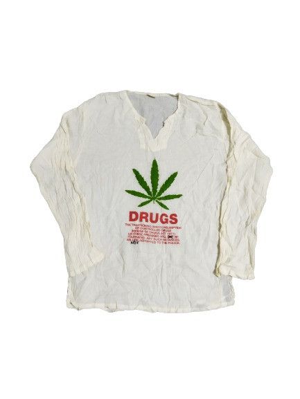Vintage Vintage Marijuana Tee Size M / US 6-8 / IT 42-44 - 1 Thumbnail
