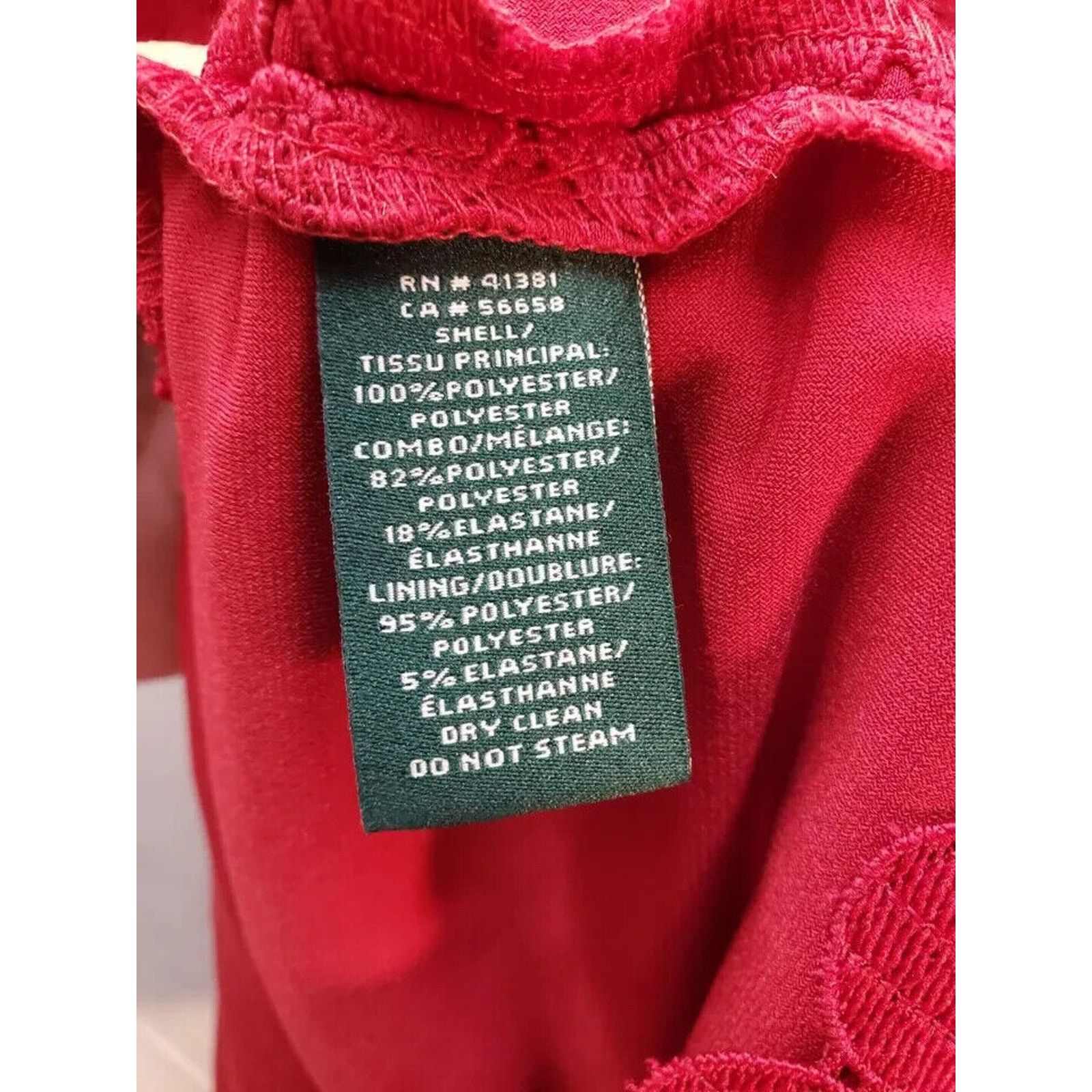 Ralph Lauren LAUREN RALPH LAUREN - LADY IN RED CIRCLES SHIFT DRESS - SZ 8 Size M / US 6-8 / IT 42-44 - 6 Thumbnail