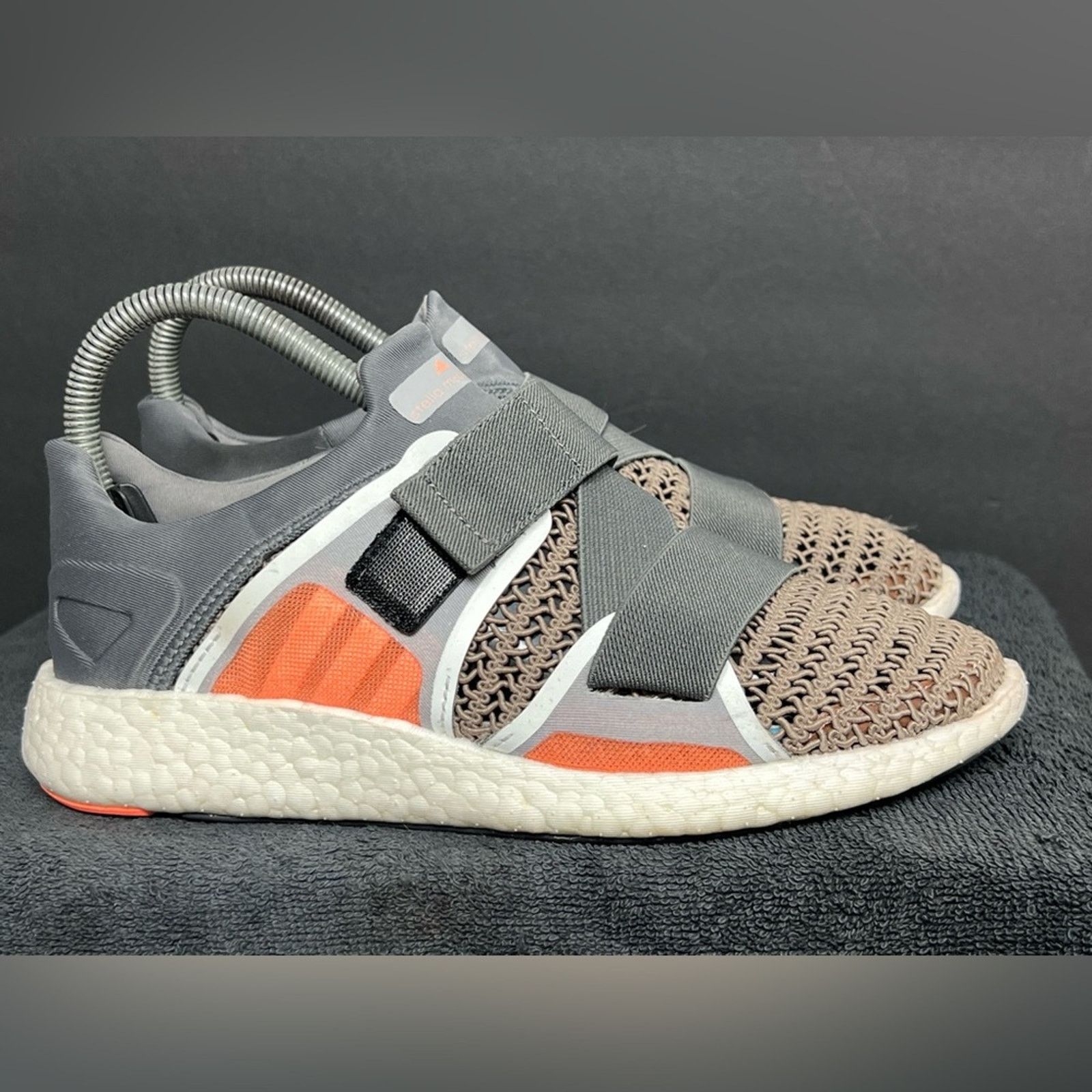 Adidas Adidas Stella McCartney x Pureboost Brown 'Stone Women Nice Size US 6.5 / IT 36.5 - 2 Thumbnail