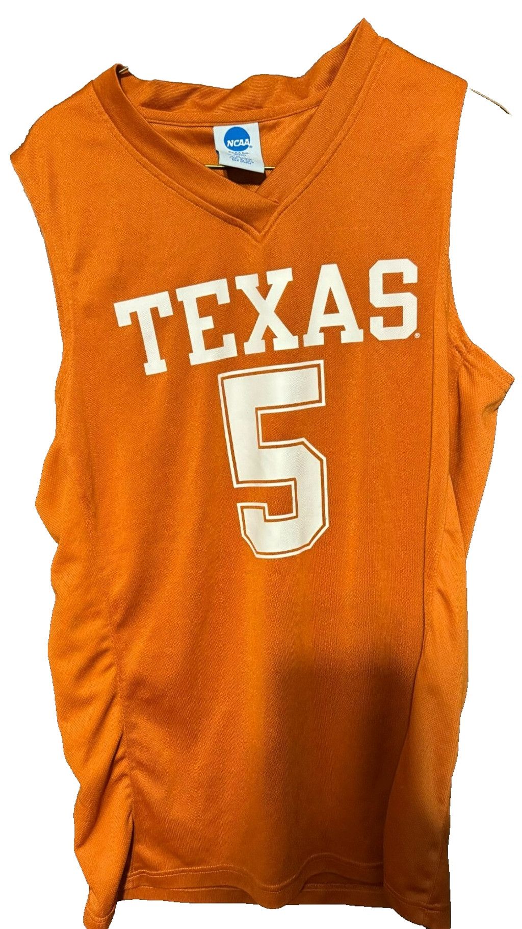 NCAA Texas Longhorns #5 Basketball Jersey Men's Size Med Orange Size US M / EU 48-50 / 2 - 1 Thumbnail