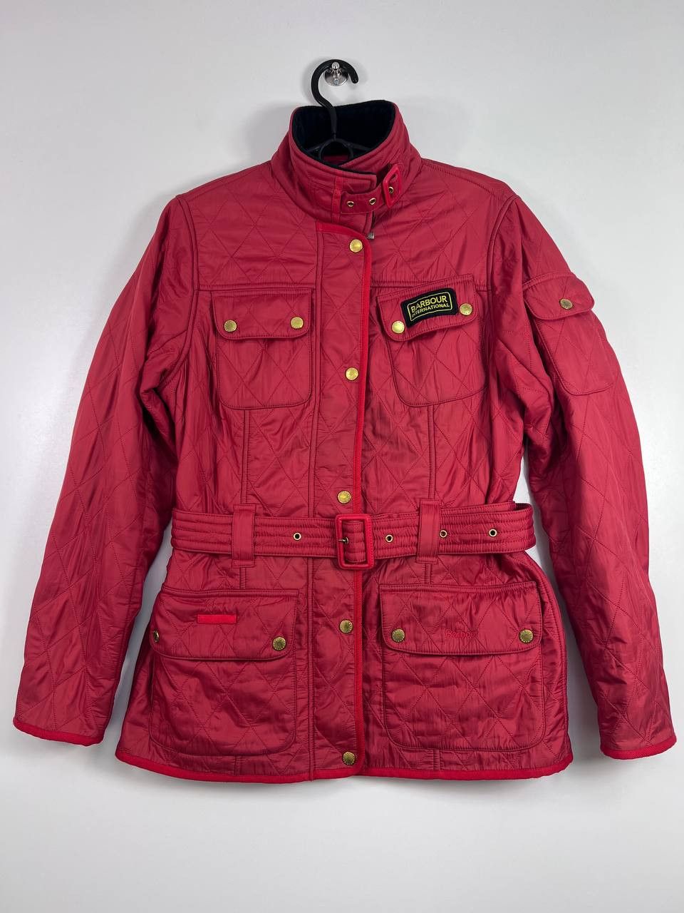Barbour Barbour International Quilted Jacket Belted Womens Size 38 Size M / US 6-8 / IT 42-44 - 1 Thumbnail