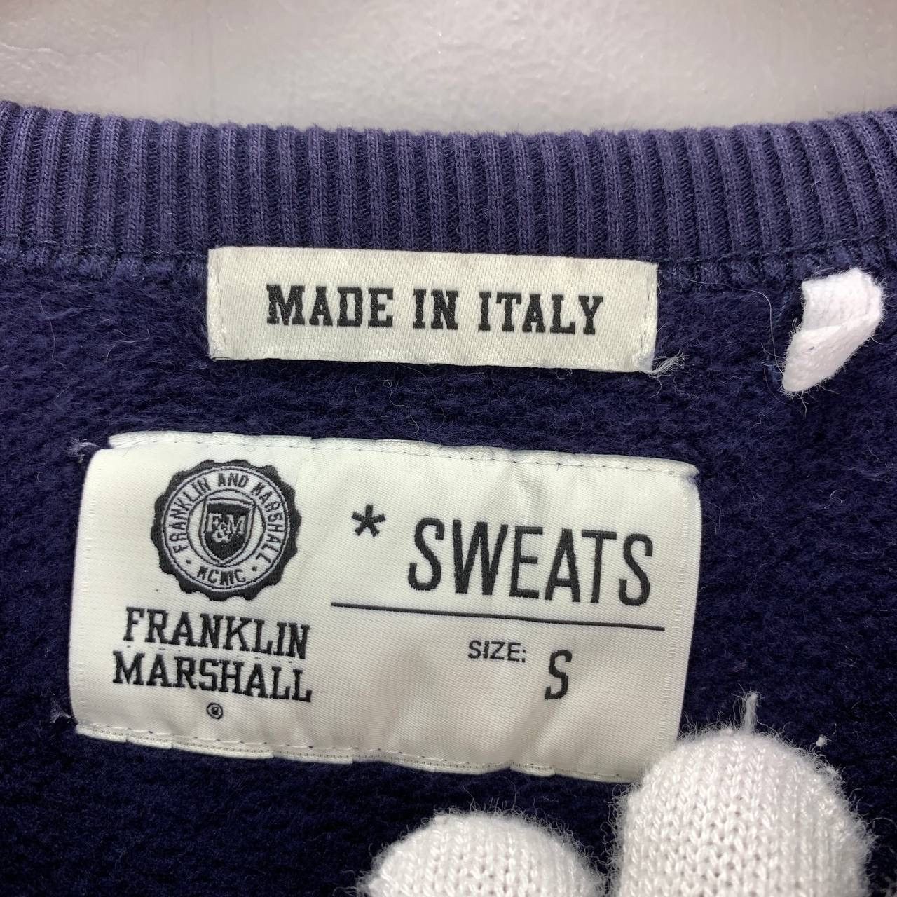 Franklin & Marshall FRANKLIN MARSHALL Crew Neck Sweatshirt #2307-01 Size US S / EU 44-46 / 1 - 5 Thumbnail