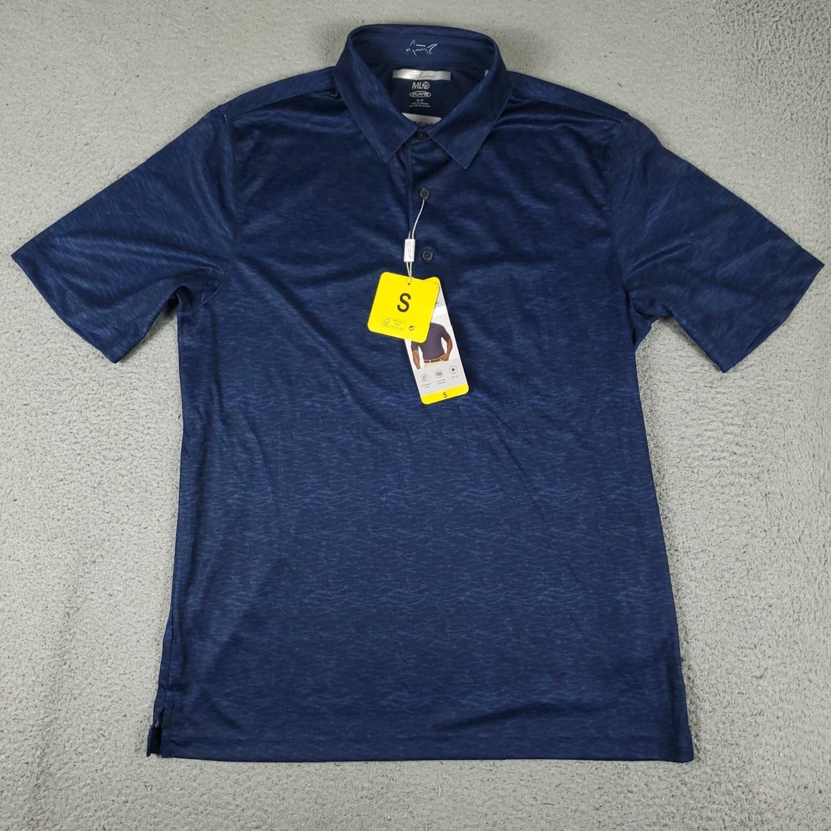 Vintage Greg Norman Polo Shirt Mens Size Small Blue Golf Casual Short Sleeve Shirt Size US S / EU 44-46 / 1 - 2 Thumbnail