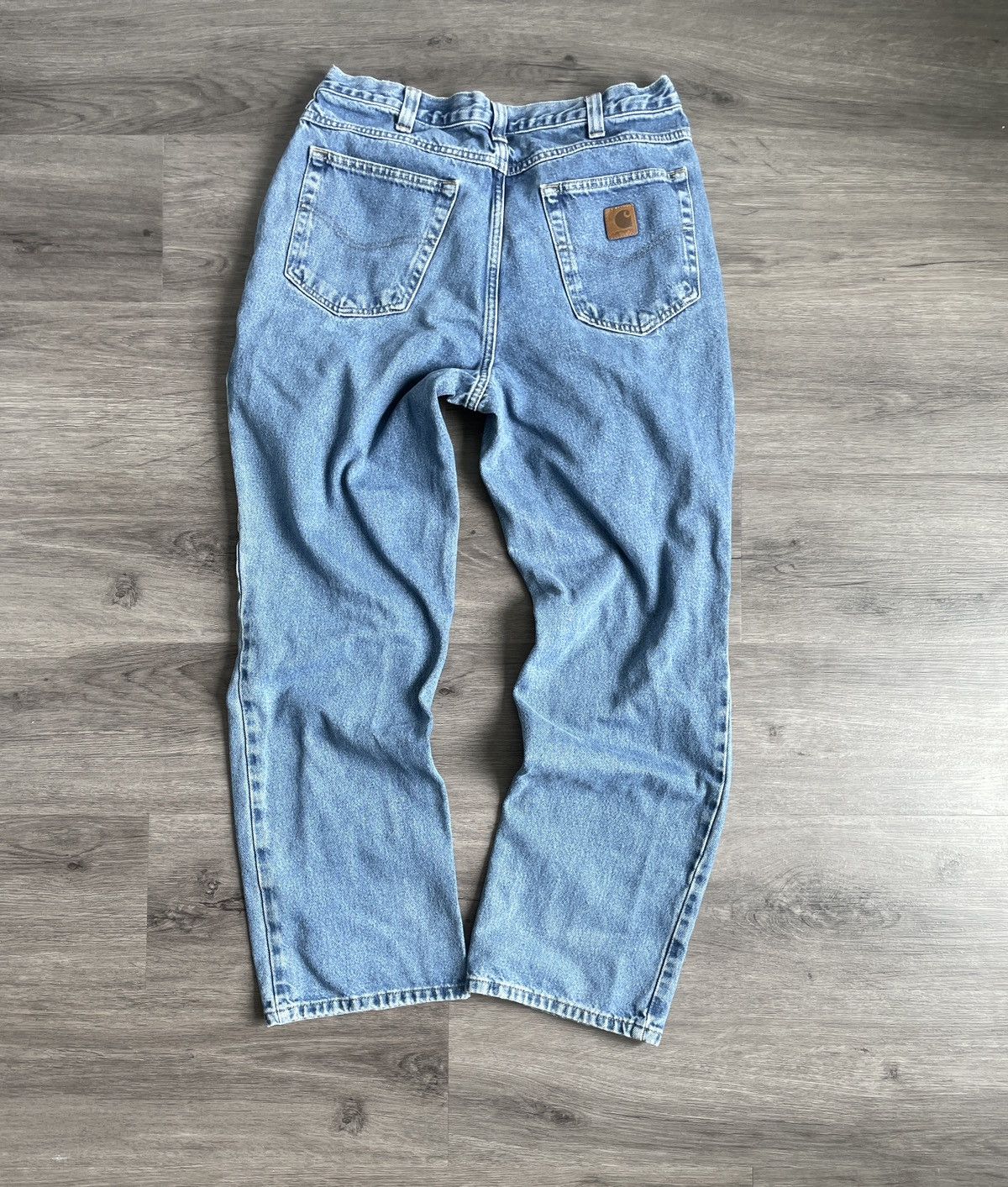 Carhartt × Vintage Carhartt “Relaxed Fit” Denim Jeans (Sz.32 x30) Size US 32 / EU 48 - 1 Thumbnail