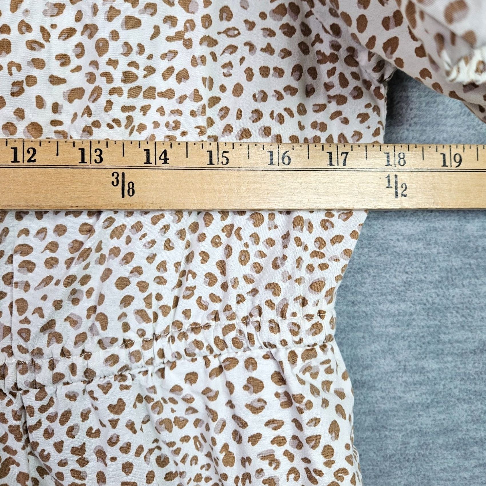 J.Crew J.CREW Women's Button Up Short Sleeve Collared Mini Dress Animal Print Size 8 Size 30" / US 8 / IT 44 - 7 Thumbnail