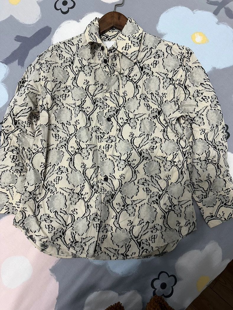 Jil Sander Jil Sander size 32 Jacquard shirt Size 4XL / US 24-26 - 1 Thumbnail