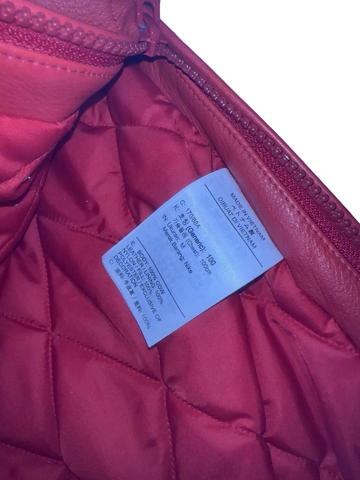 Nike × Supreme Supreme FW19 Nike Leather Anorak Size US M / EU 48-50 / 2 - 6 Thumbnail