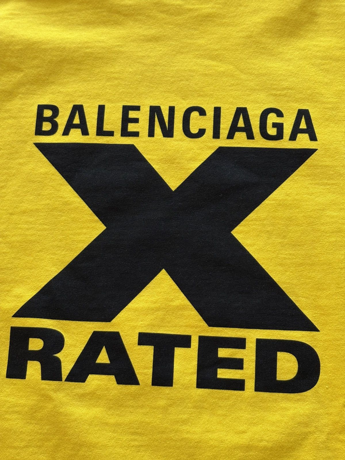 Balenciaga Balenciaga X-Rated T shirt Size US XS / EU 42 / 0 - 2 Thumbnail