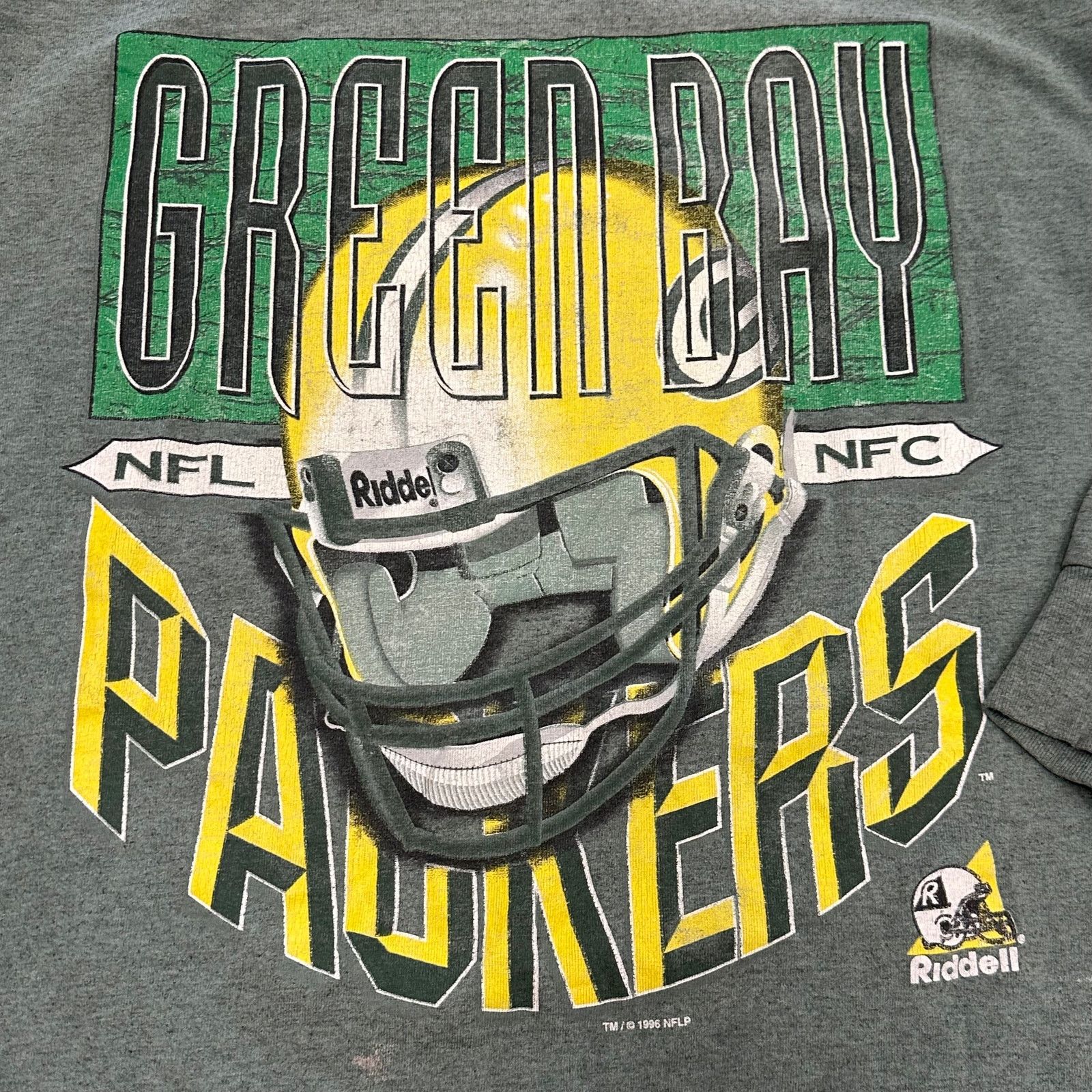Vintage Vintage 1996 Green Bay Packers Logo Long Sleeve Shirt XXL Size US XXL / EU 58 / 5 - 2 Thumbnail