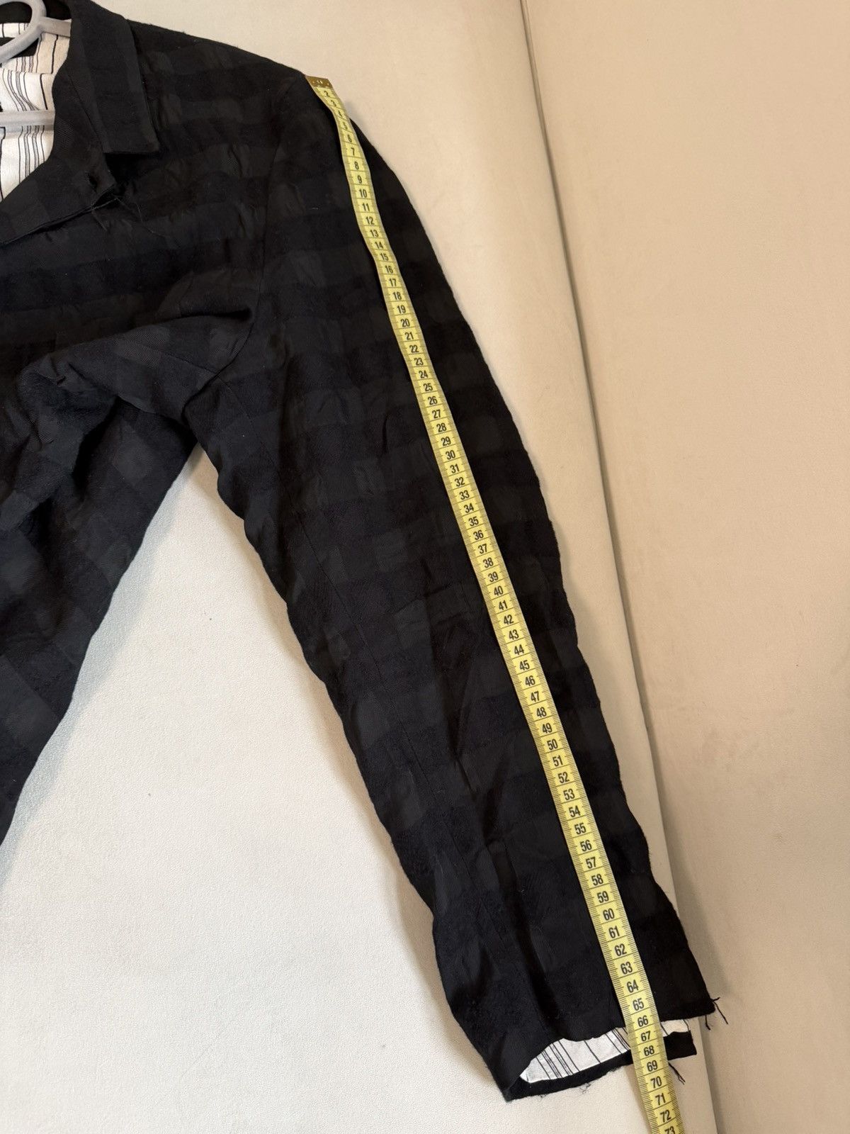 Archivio J.M. Ribot Archivio J. M. Ribot Black Checked Blazer Size US XL / EU 56 / 4 - 14 Thumbnail