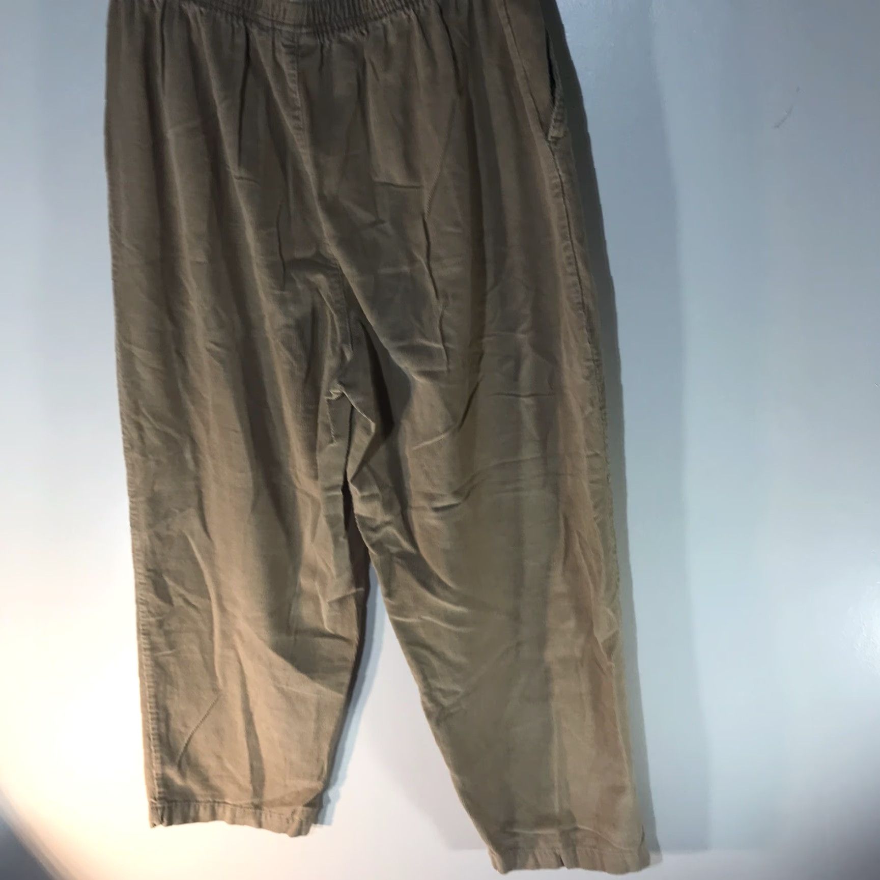 Vintage VINTAGE Cabin Creek Women's Pants Size 16P Beige Cotton Straight Leg Casual Workwear Size 38" / US 16 / IT 52 - 4 Thumbnail