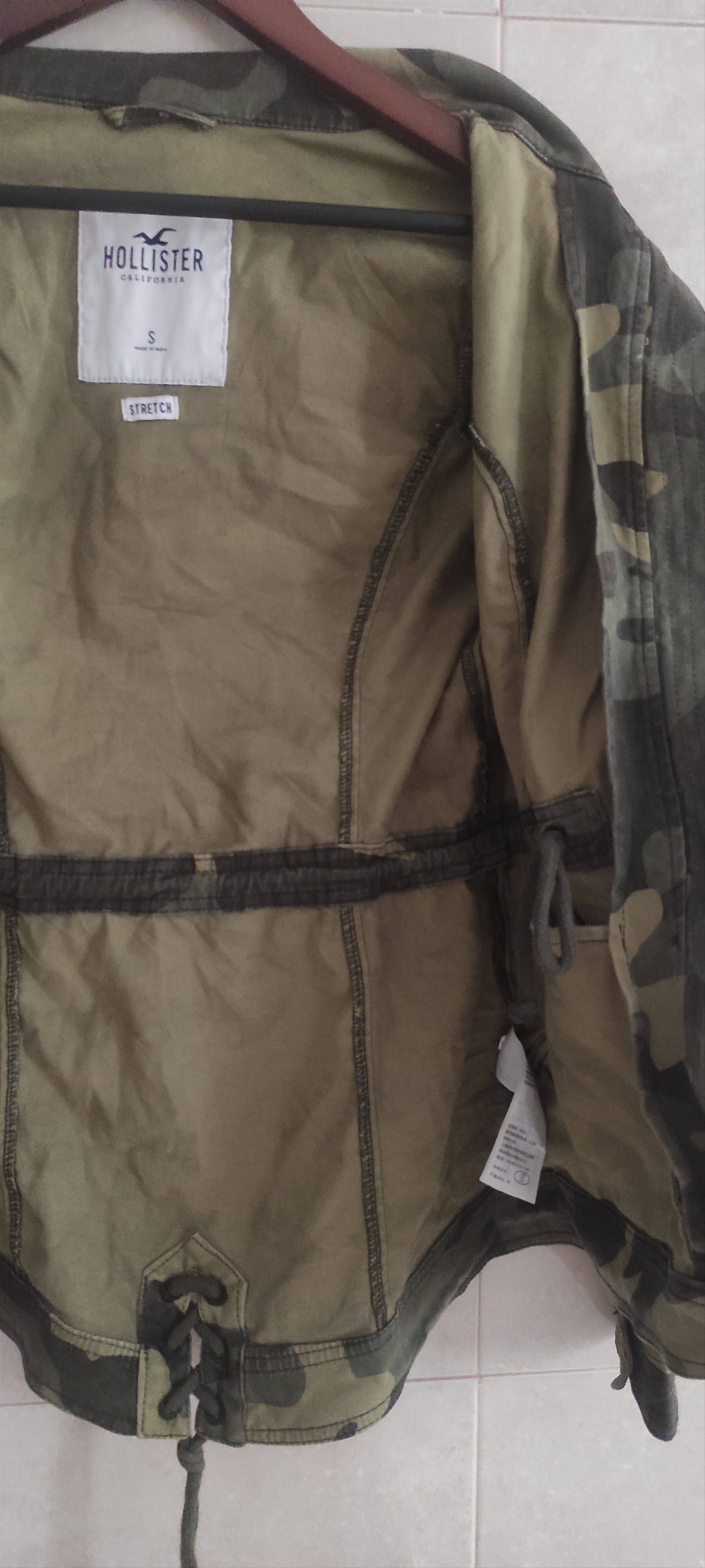 Hollister Hollister Utility Military Style Camo Camouflage Jacket Size S / US 4 / IT 40 - 13 Thumbnail