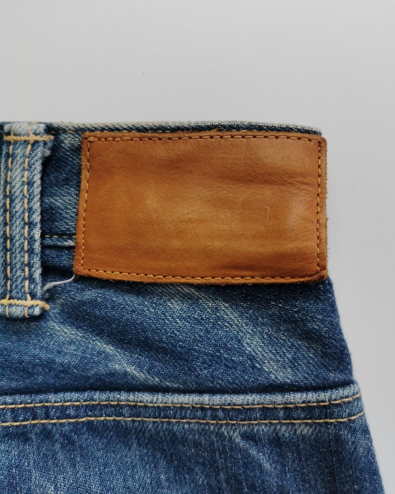 Sugar Cane DMG Selvedge Distressed Ankle Denim Jeans Size US 29 - 8 Thumbnail