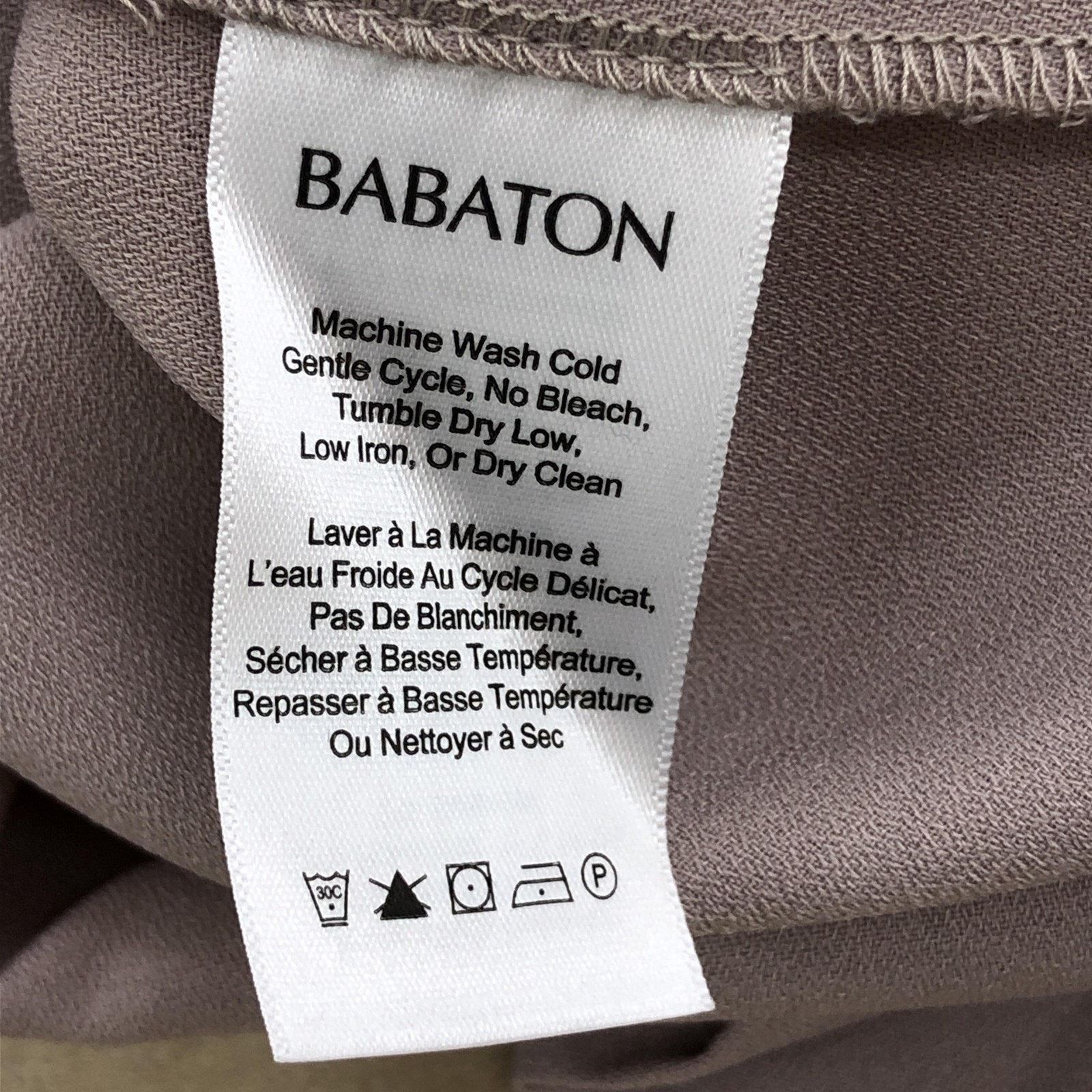Aritzia Babaton Pullover M Pink Half Zip Short Sleeve *TINY FLAW Size M / US 6-8 / IT 42-44 - 14 Thumbnail