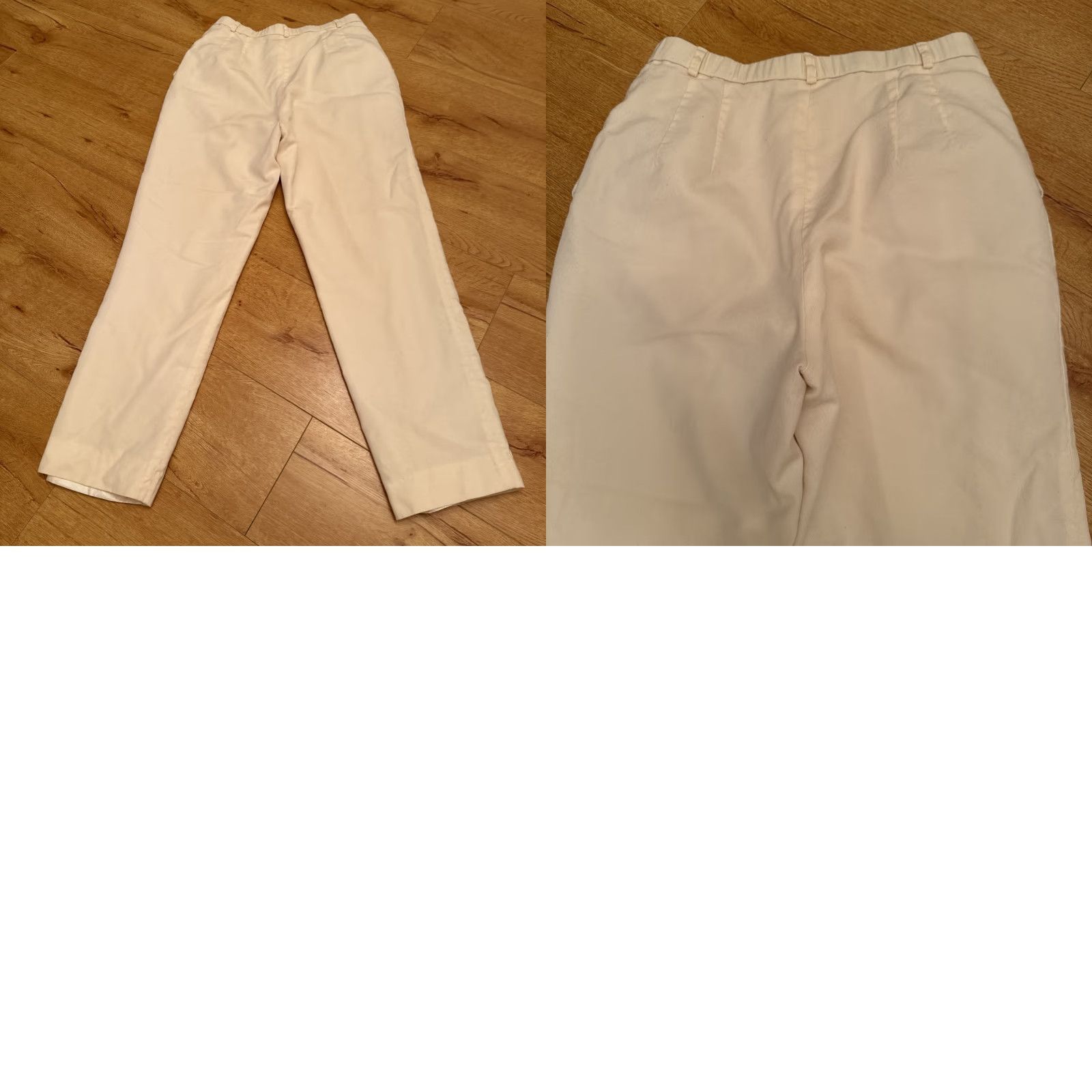 Pendleton VINTAGE Pendleton Wool Trousers Cream Pleat Lined Pockets Winter Classic Womens 12 Size 34" / US 12 / IT 48 - 8 Thumbnail