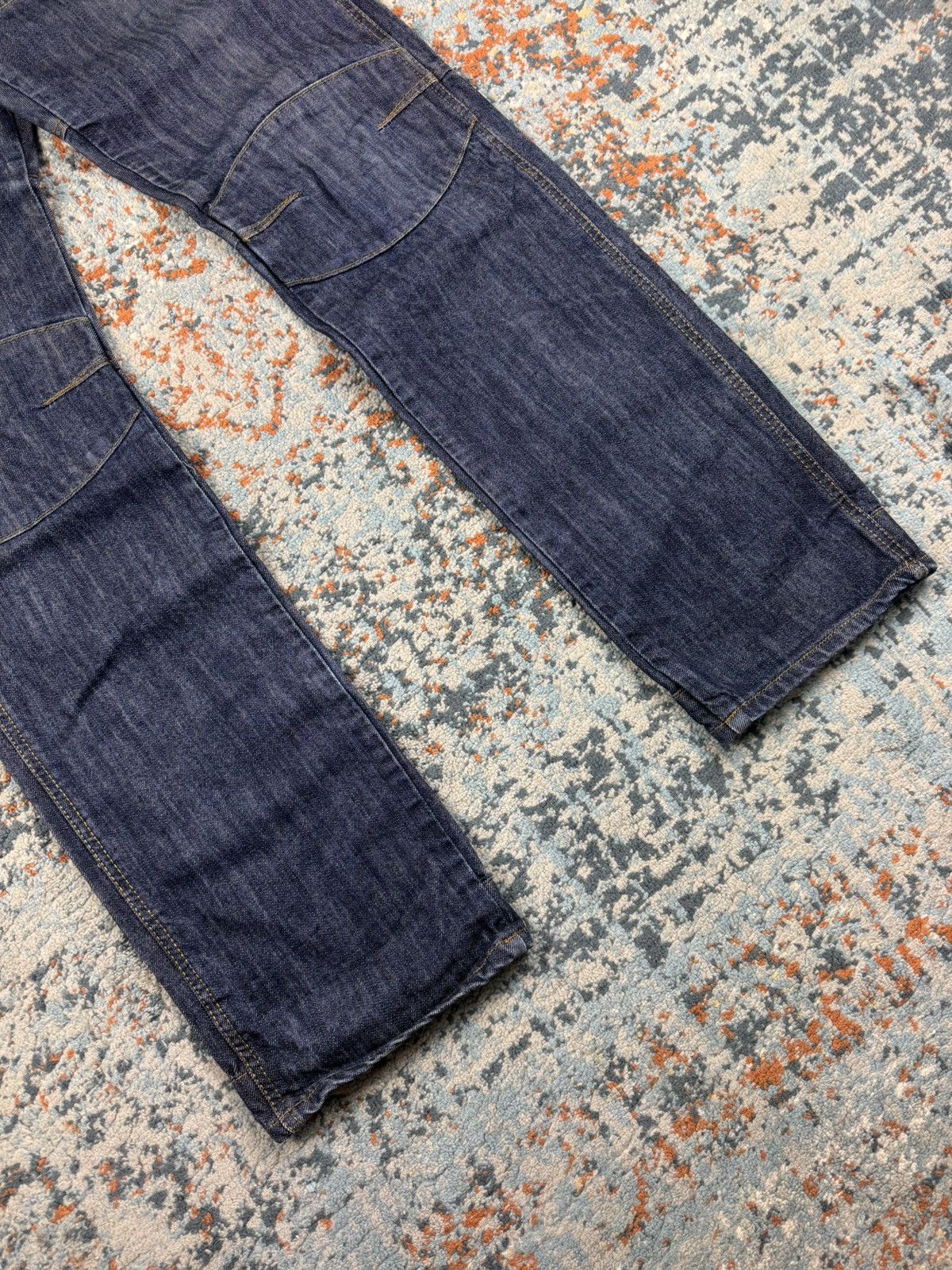 G-Star × Japanese Brand Vintage Y2K G-Star RAW radar biker denim jeans Size US 31 - 5 Thumbnail