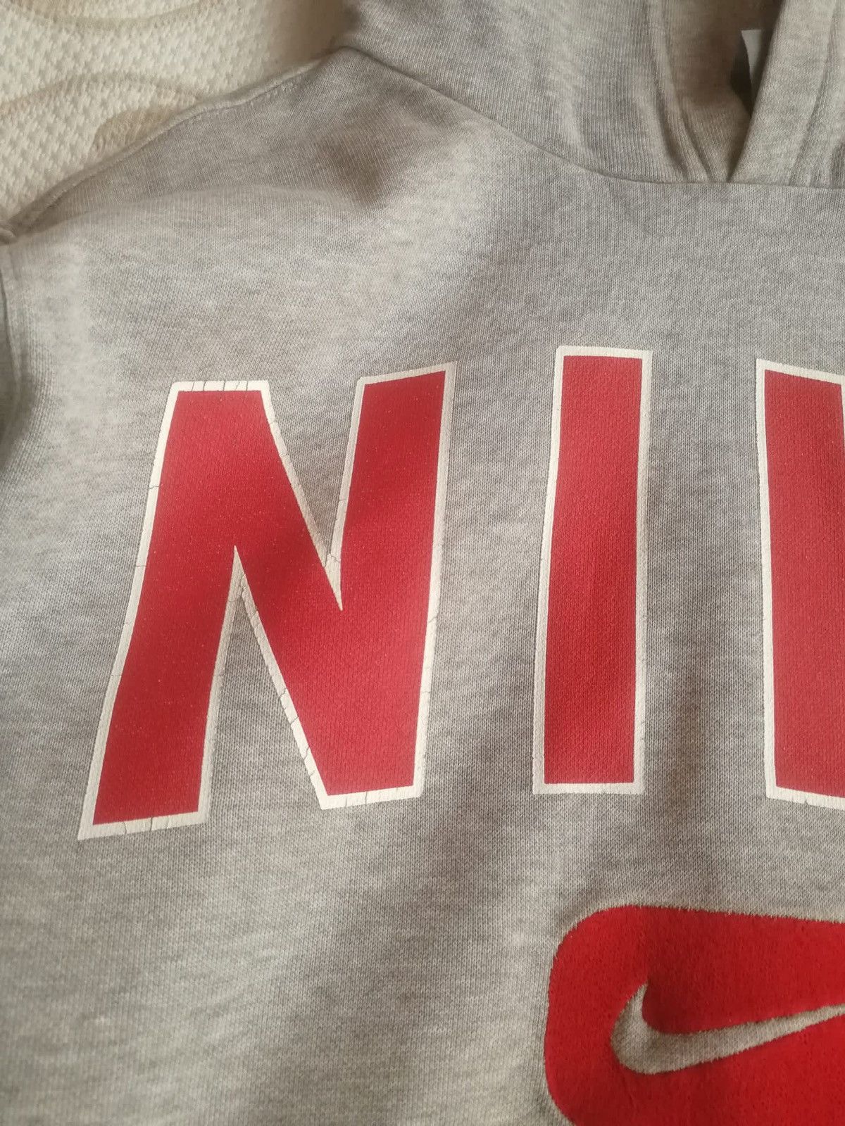 Nike × Vintage Vintage Nike big logo hoodie y2k Size US S / EU 44-46 / 1 - 9 Thumbnail