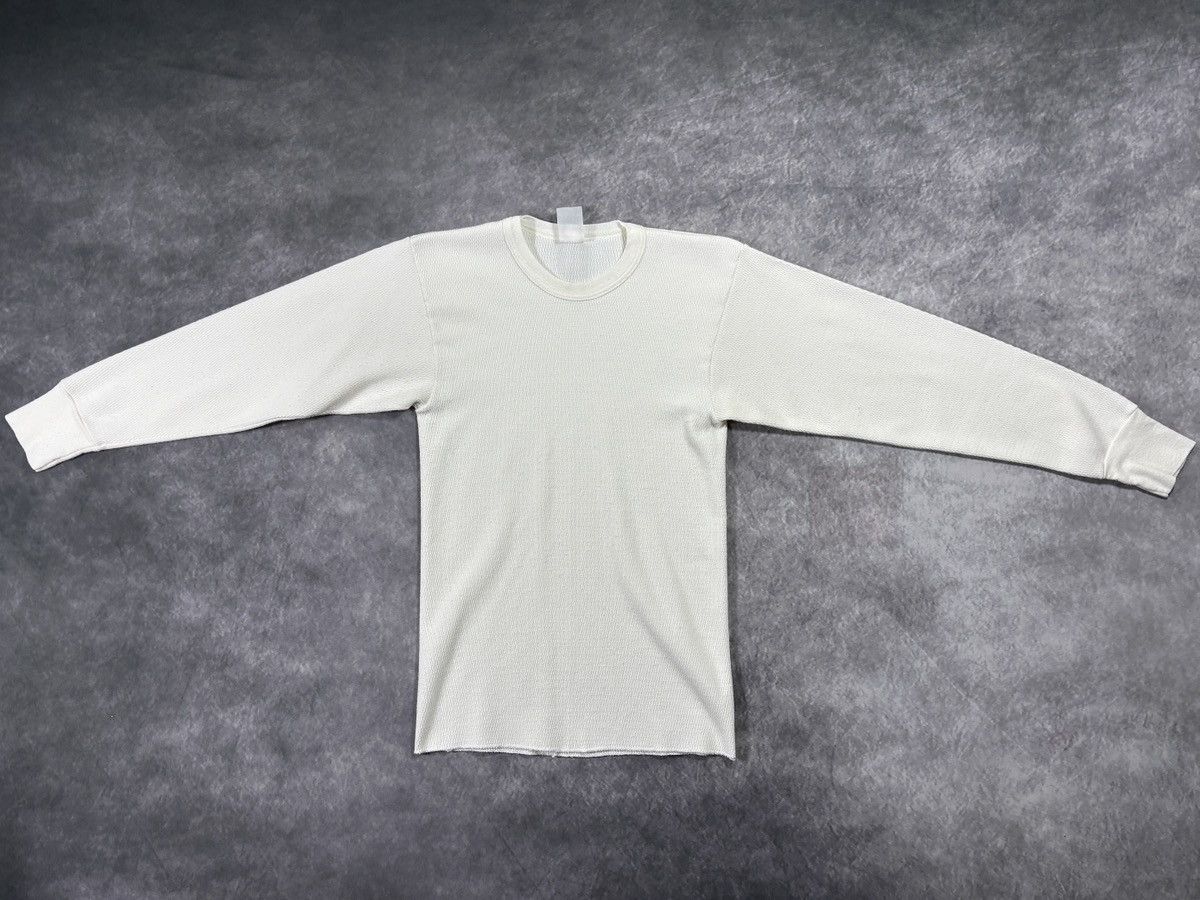 Vintage Vintage Thermal Longsleeve True Vintage Raschel Knit 80s 70s Size US S / EU 44-46 / 1 - 16 Thumbnail