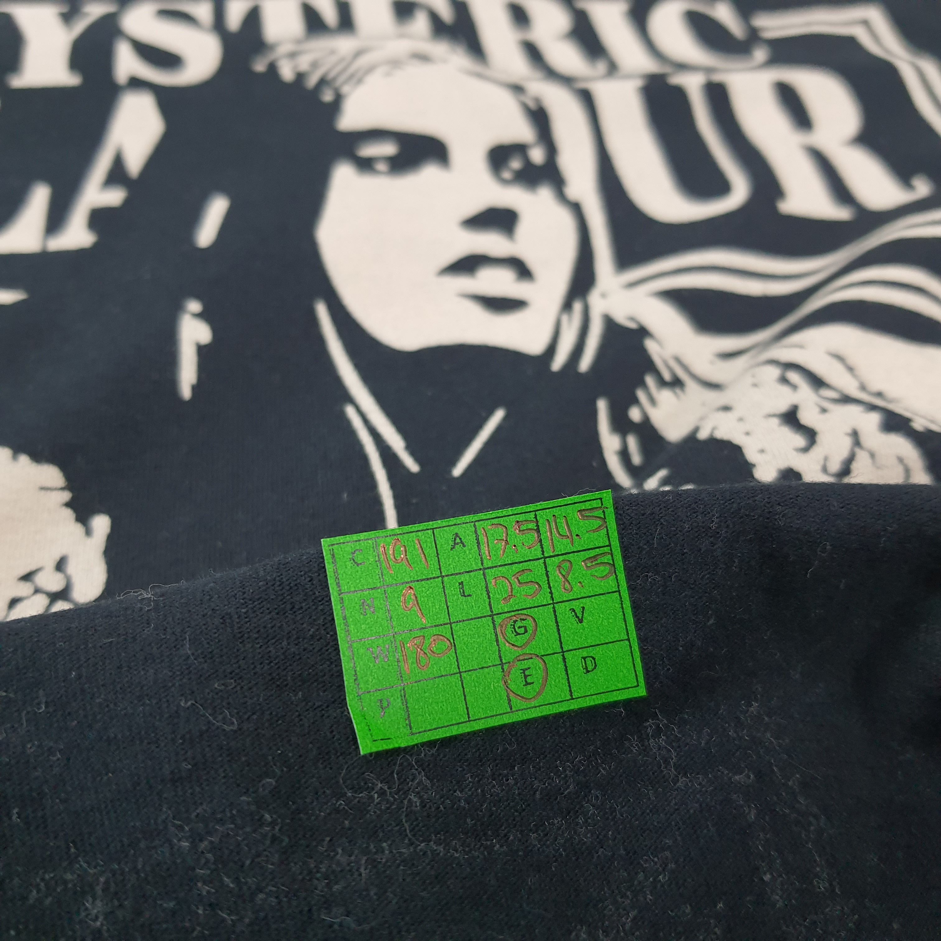 Hysteric Glamour × Vintage Vintage Hysteric Glamour Japanese Streetwear Brand Tshirt Size US S / EU 44-46 / 1 - 8 Thumbnail