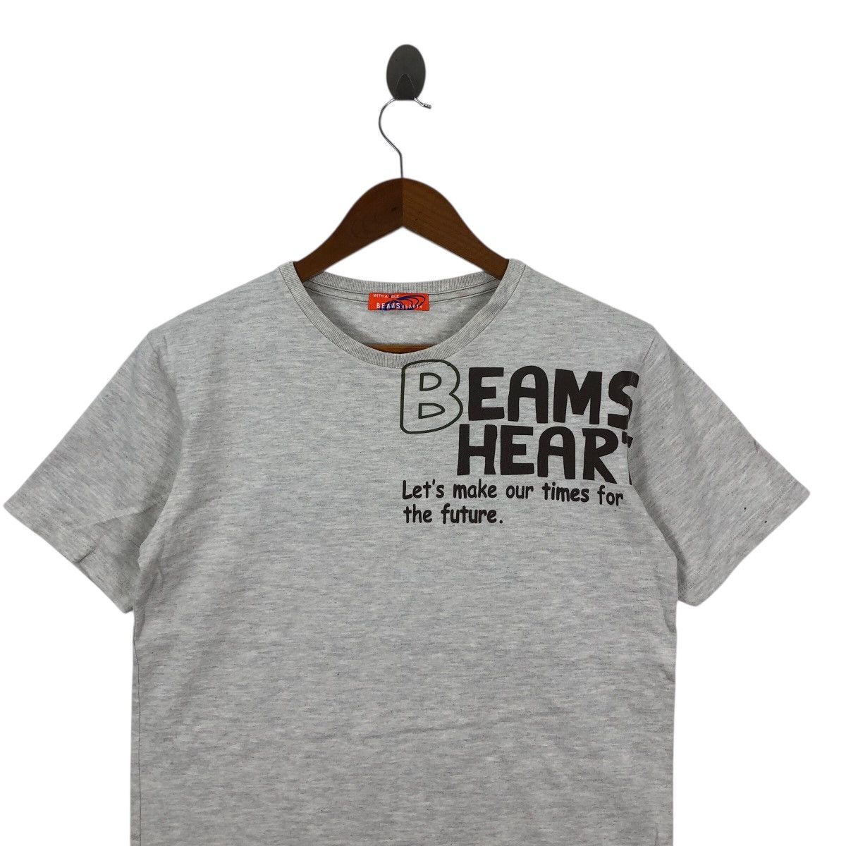 Beams Japan BEAMS HEART T-Shirt Spellout Logo Harajuku Size US S / EU 44-46 / 1 - 2 Thumbnail