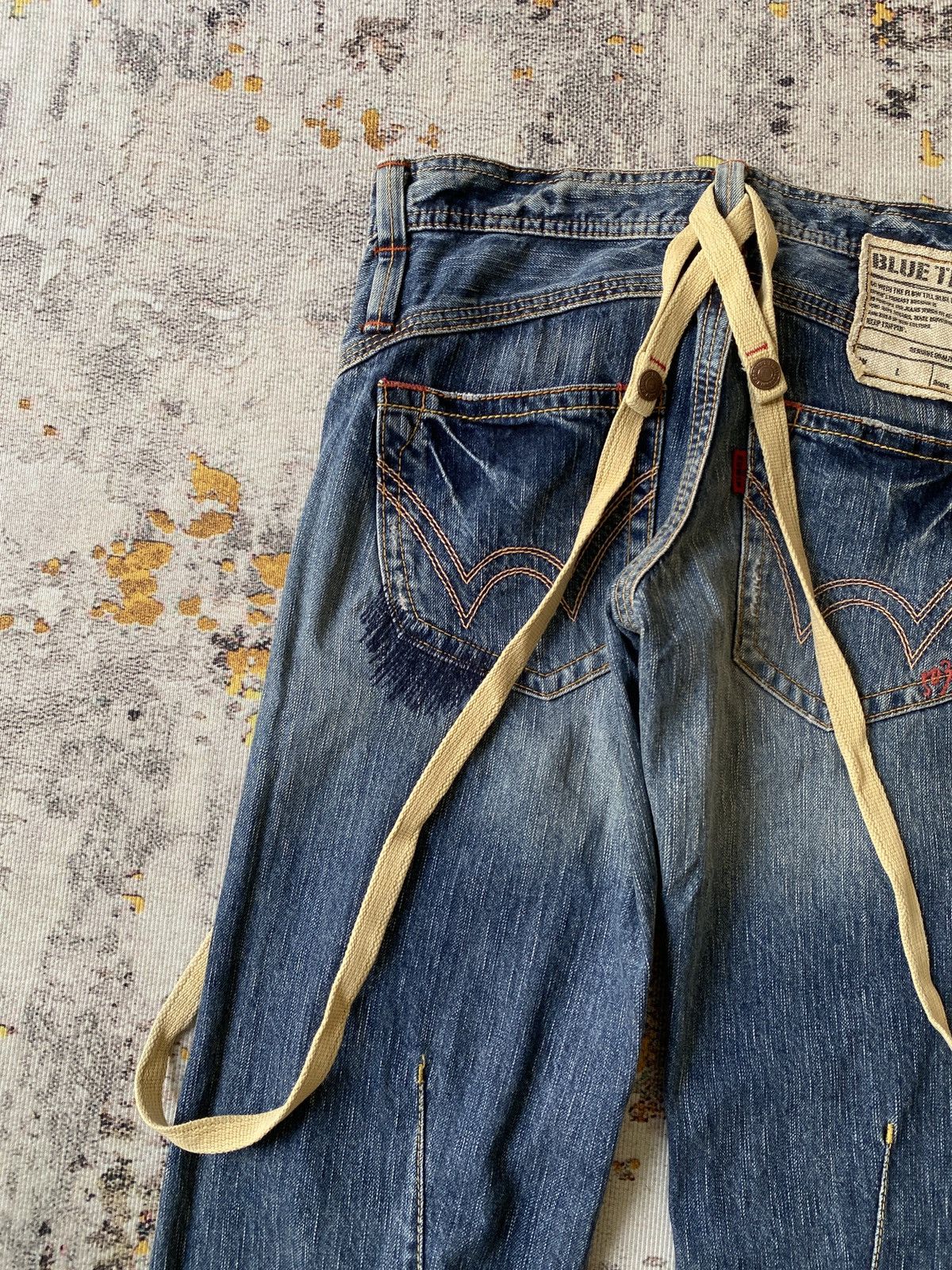 Japanese Brand Edwin 503 Japan Distressed Flare Denim Size US 30 / EU 46 - 11 Thumbnail