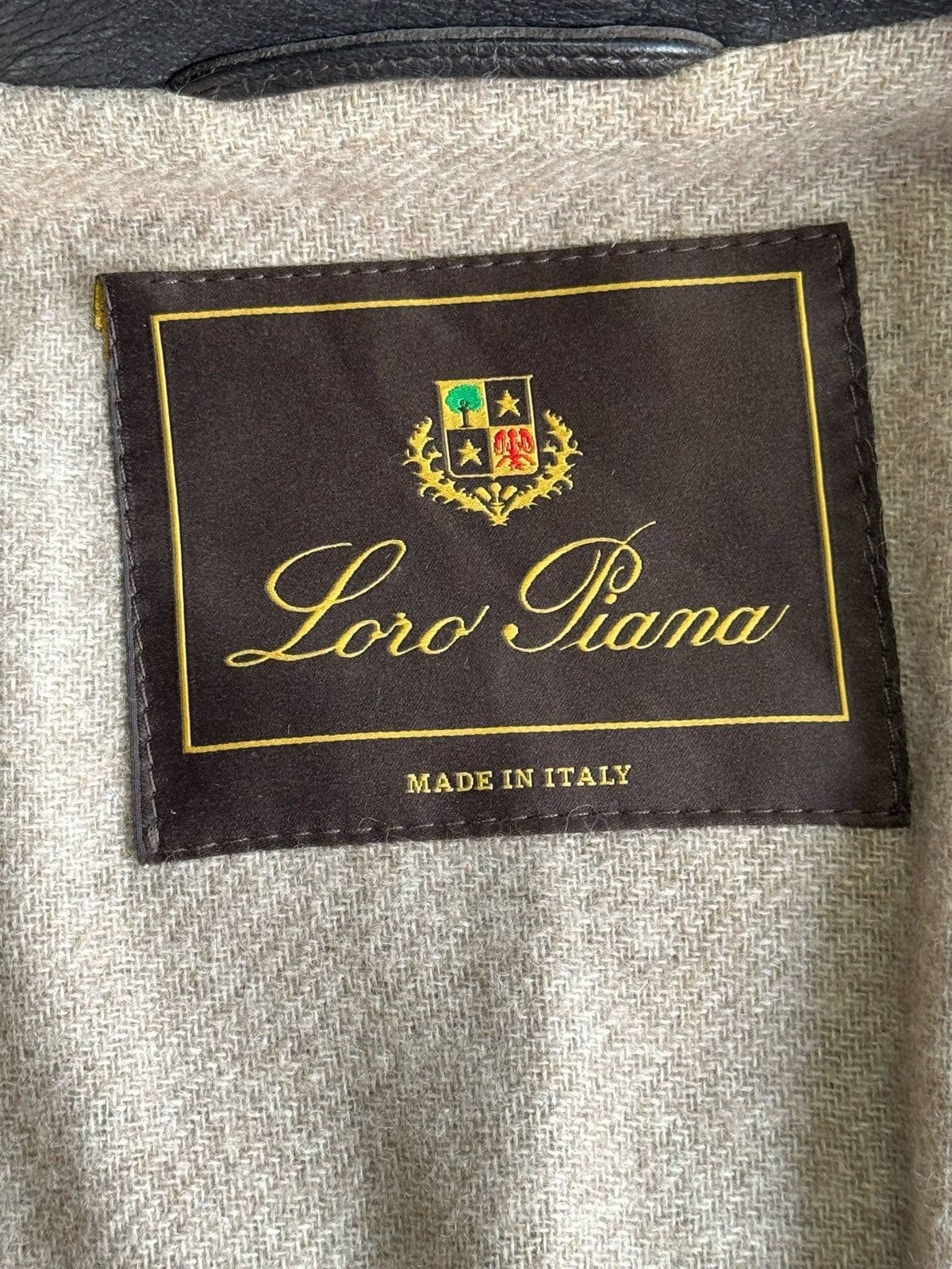 Loro Piana Loro Piana Leather Cashmere Coat Size US XXL / EU 58 / 5 - 6 Thumbnail