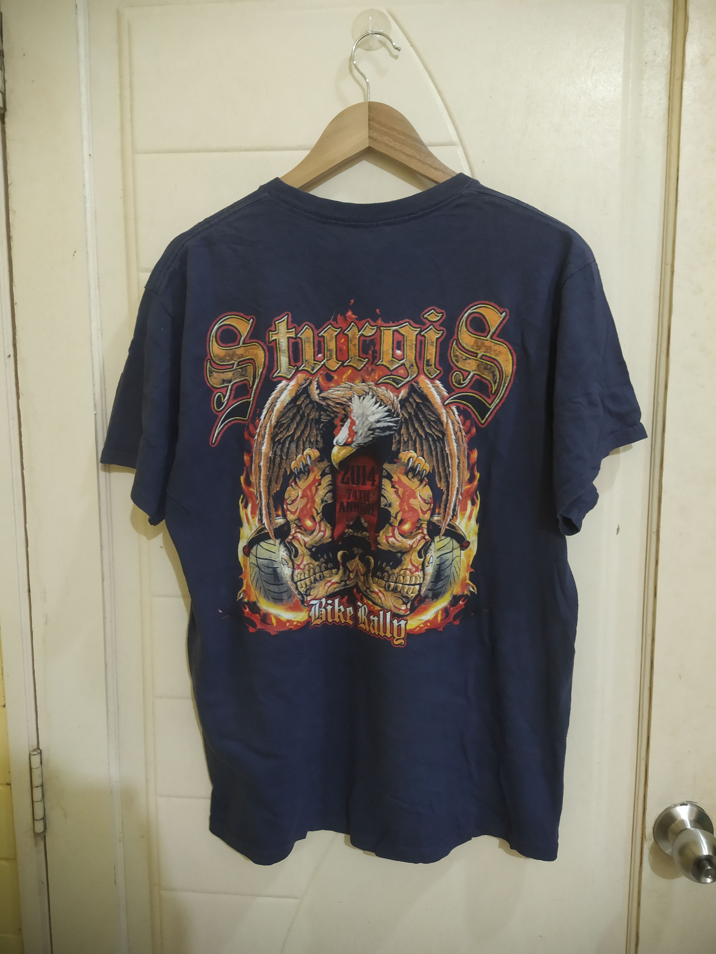 Vintage Sturgis Bike Rally 2014 Tour Size US L / EU 52-54 / 3 - 1 Thumbnail