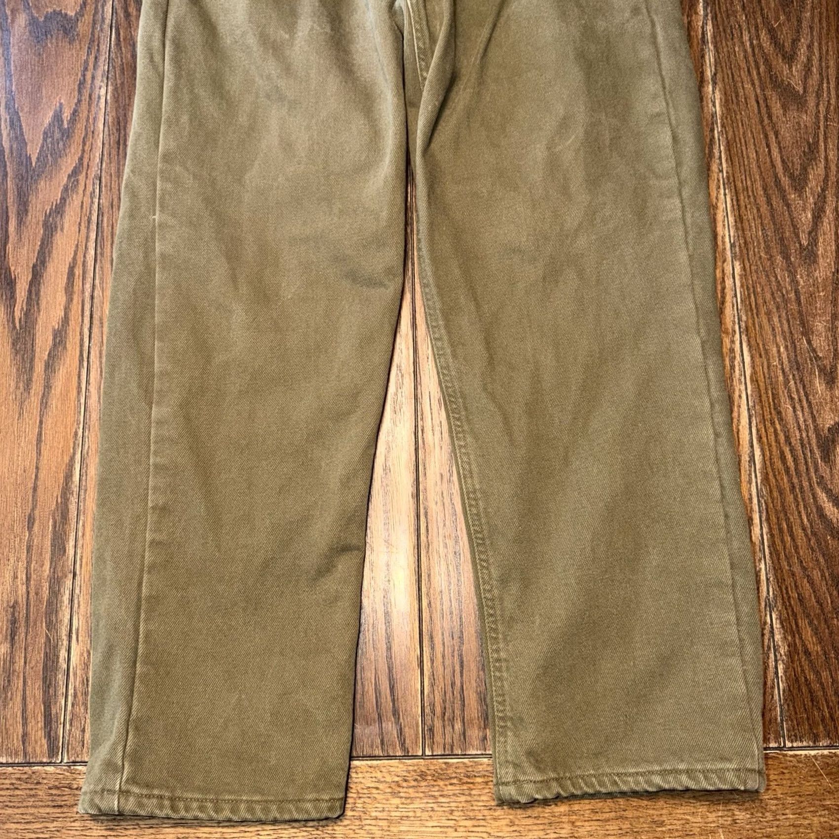 Carhartt VINTAGE Carhartt B162 BRK Flannel Lined Canvas Jeans Bark Brown Men’s 34x30 Size US 34 / EU 50 - 6 Thumbnail