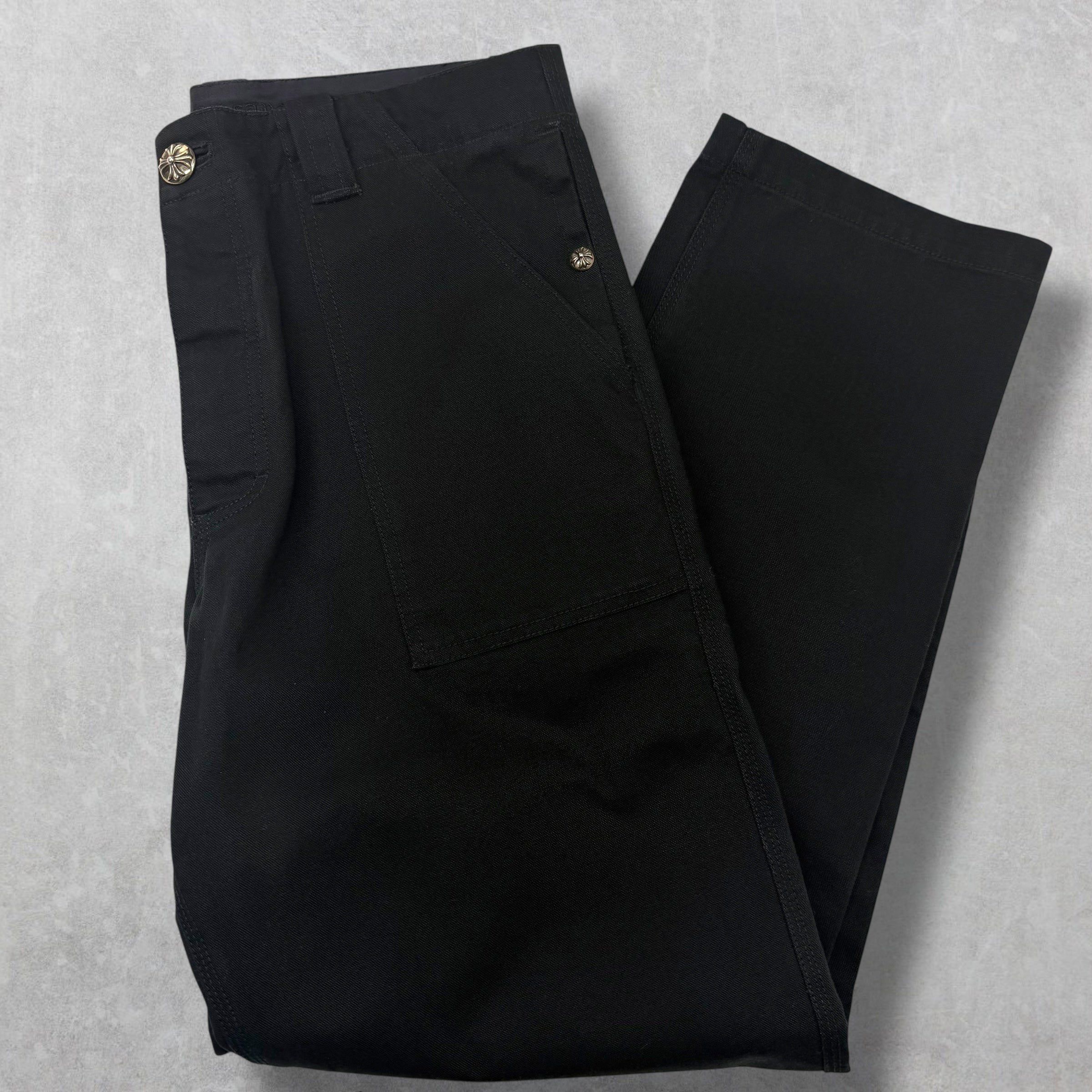 Chrome Hearts Chrome Hearts Canvas Fatigue Pants 32 Size US 32 / EU 48 - 1 Thumbnail