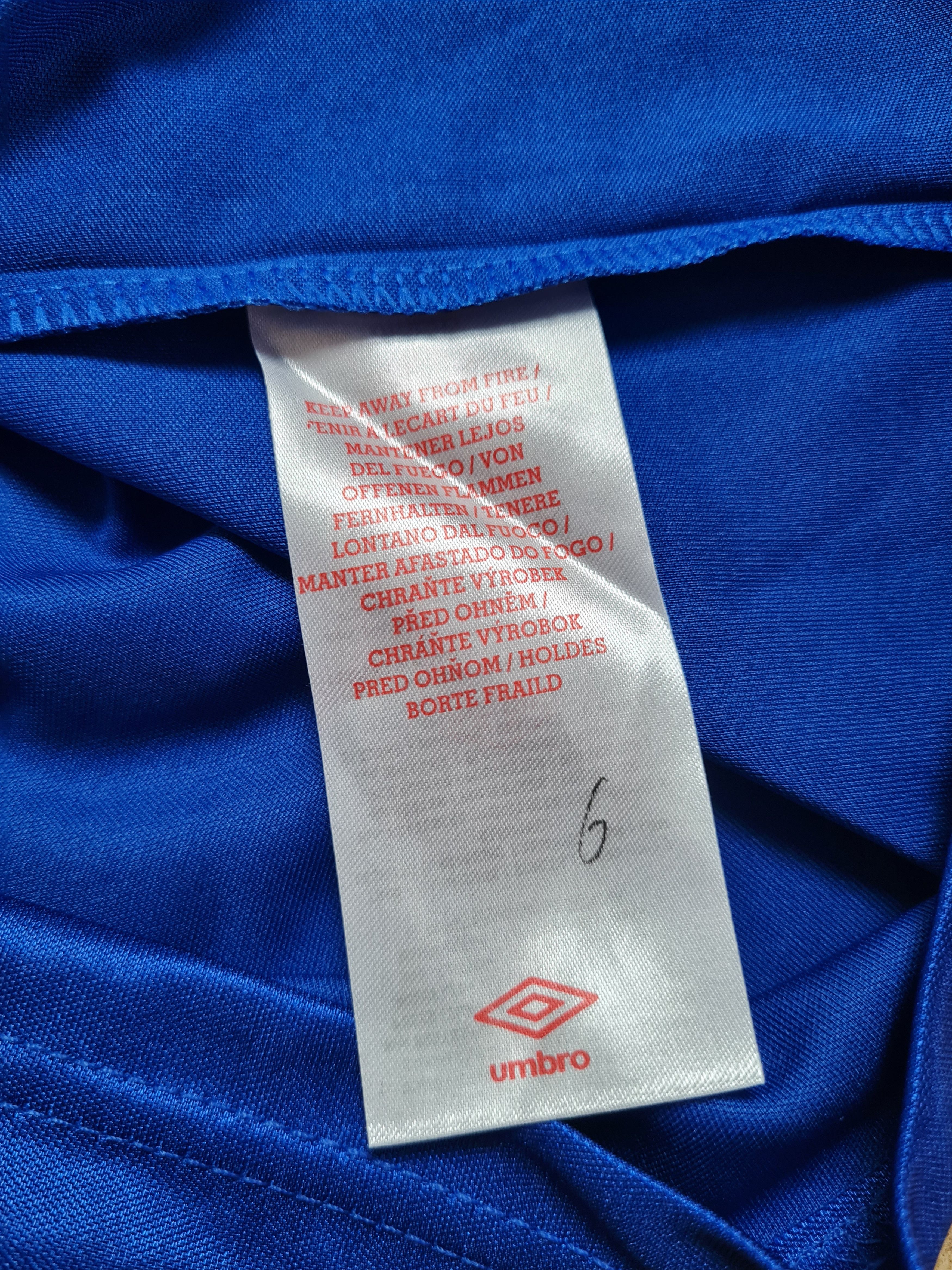 Umbro RETRO REPLICA FC RANGERS GLASGOW 1986/1987 FOOTBALL SOCCER Size US L / EU 52-54 / 3 - 11 Thumbnail