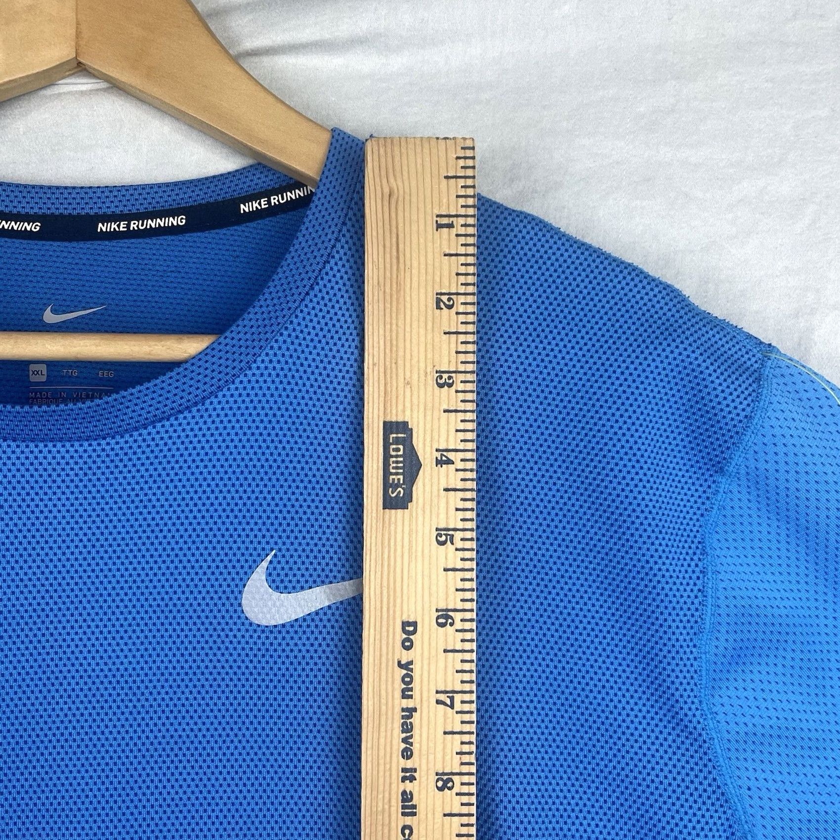 Nike Nike Shirt Mens 2XL Running Zonal Cooling Blue Relay 833580-435 Jogging Size US XXL / EU 58 / 5 - 4 Thumbnail