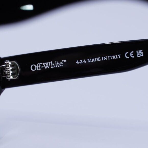 Off-White 🕶️ New Off-White OERJ076 STYLE 76 1000 Eyeglasses - Black Size ONE SIZE - 6 Thumbnail