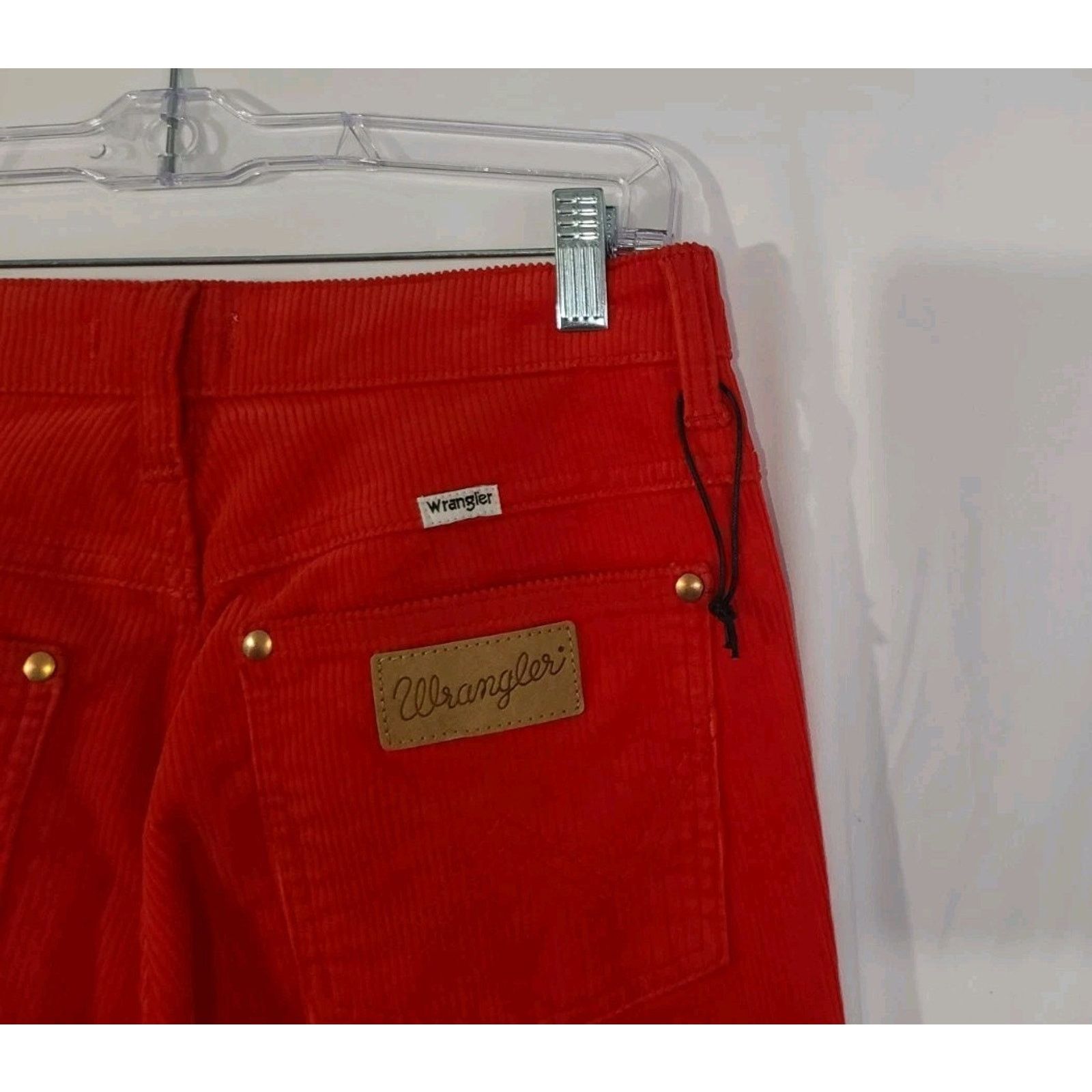Wrangler New Wrangler Wanderer High-Rise Corduroy Red Pants 27x34 Size 27" / US 4 / IT 40 - 9 Thumbnail