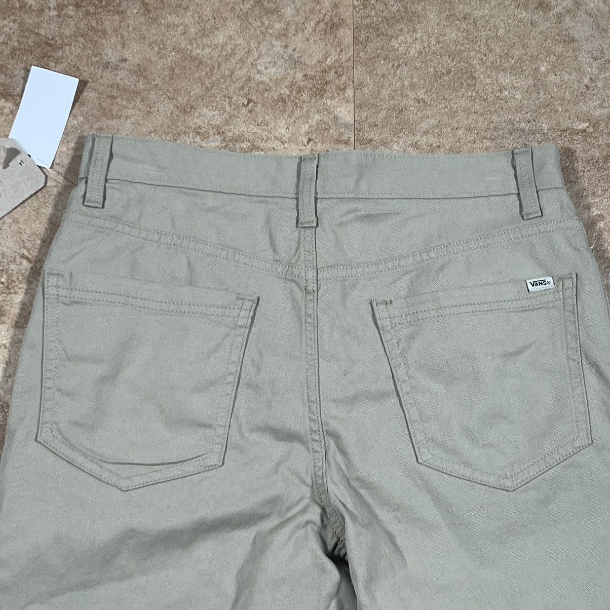 Vans Brand New Vans Khaki Jean Shorts Skater Y2k Style sz 28 Size US 28 / EU 44 - 4 Thumbnail