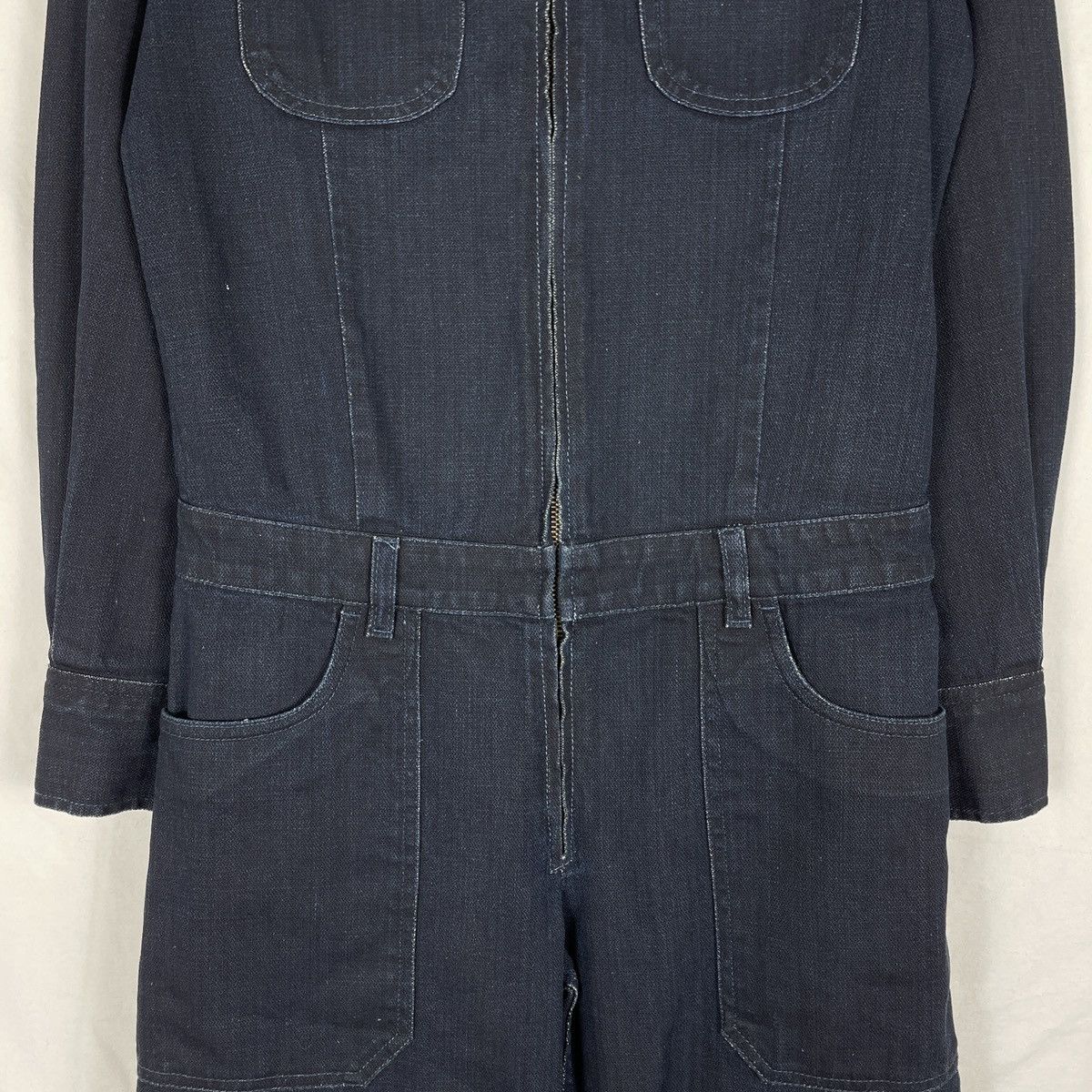 Miu Miu MIU MIU DENIM BOILER SUIT Size 25" / US 0 / IT 36 - 4 Thumbnail