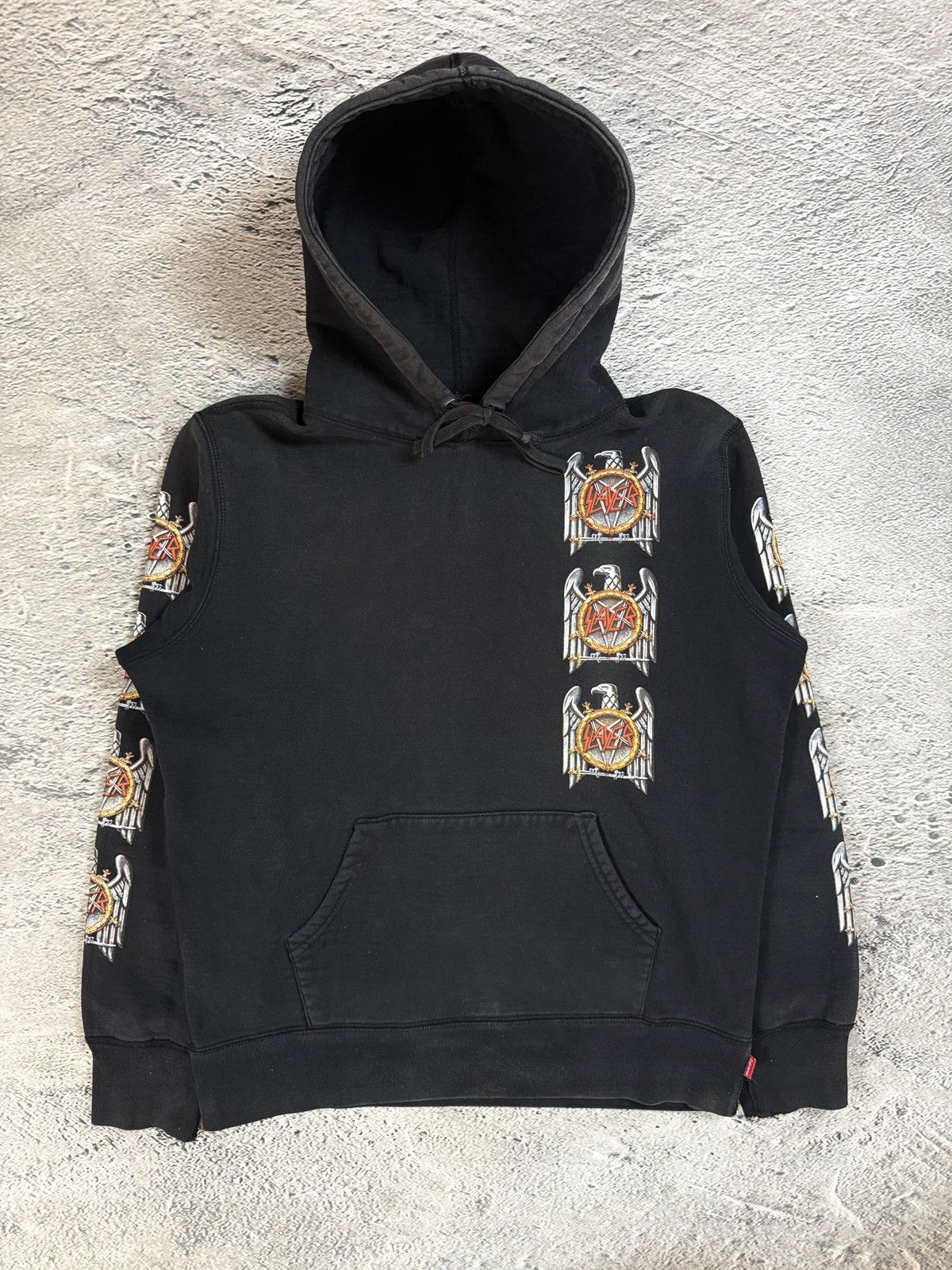 Supreme Supreme Slayer hoodie black FW16 Size US XL / EU 56 / 4 - 5 Thumbnail