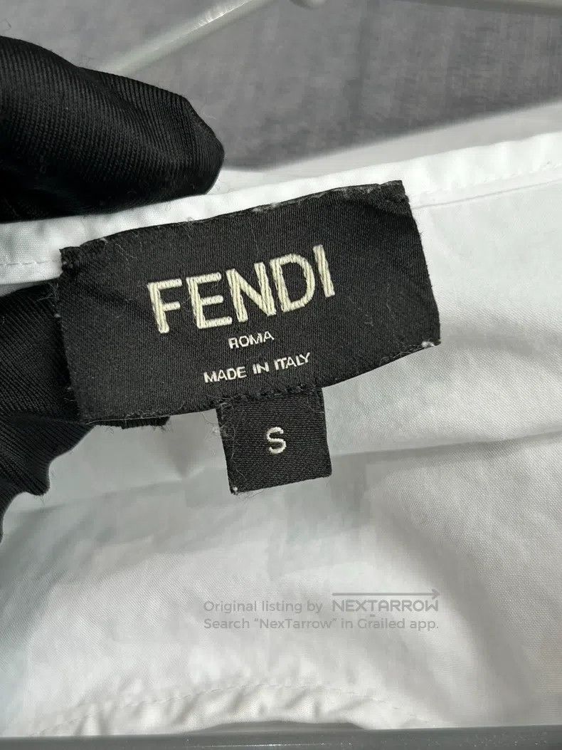 Fendi Fendi size 39 White Men's Shirt Size US XXS / EU 40 - 8 Thumbnail