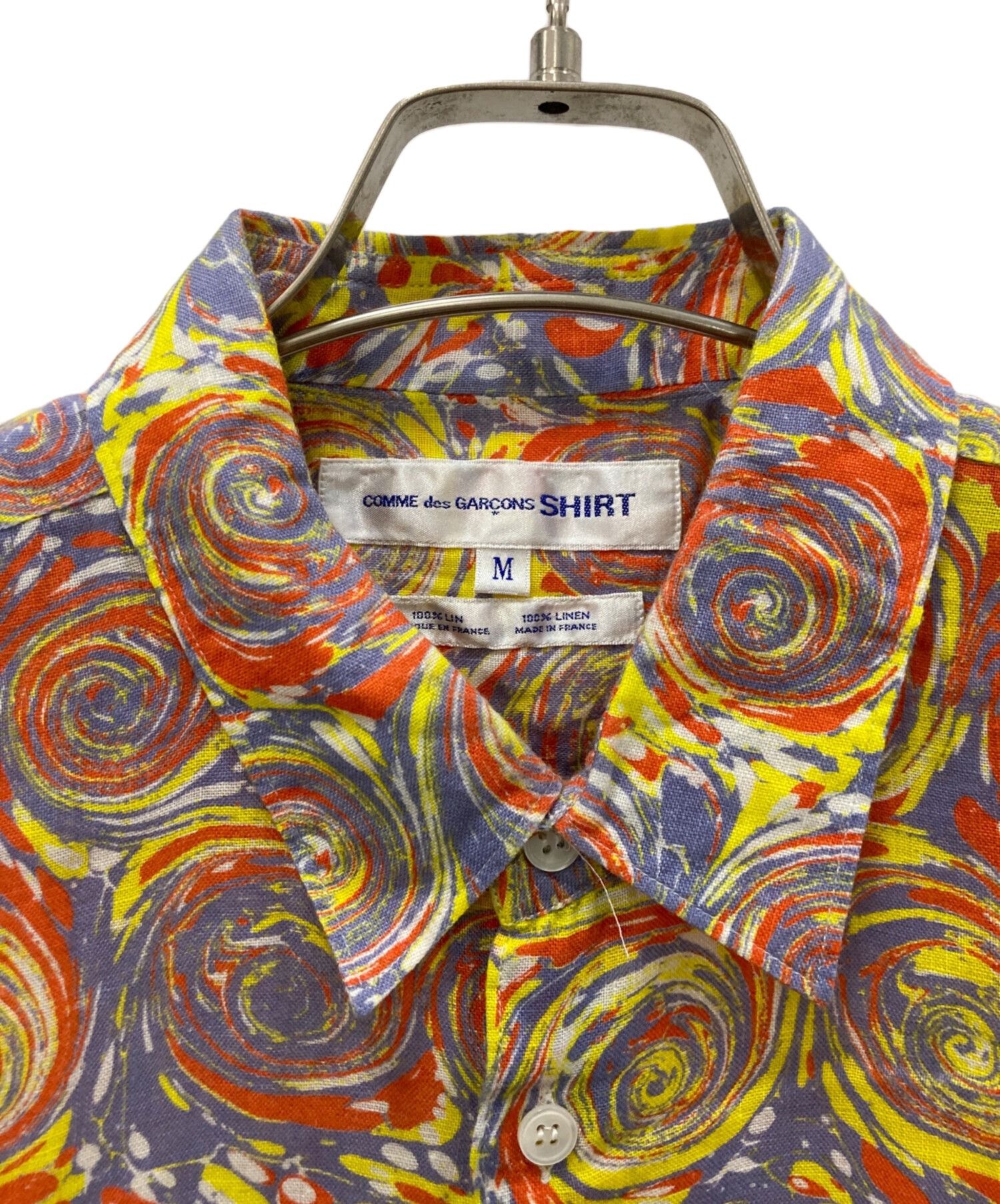 Comme des Garcons SHIRT COMME des GARCONS SHIRT 90s Short Sleeve Shirt S12135 M Size US M / EU 48-50 / 2 - 3 Thumbnail