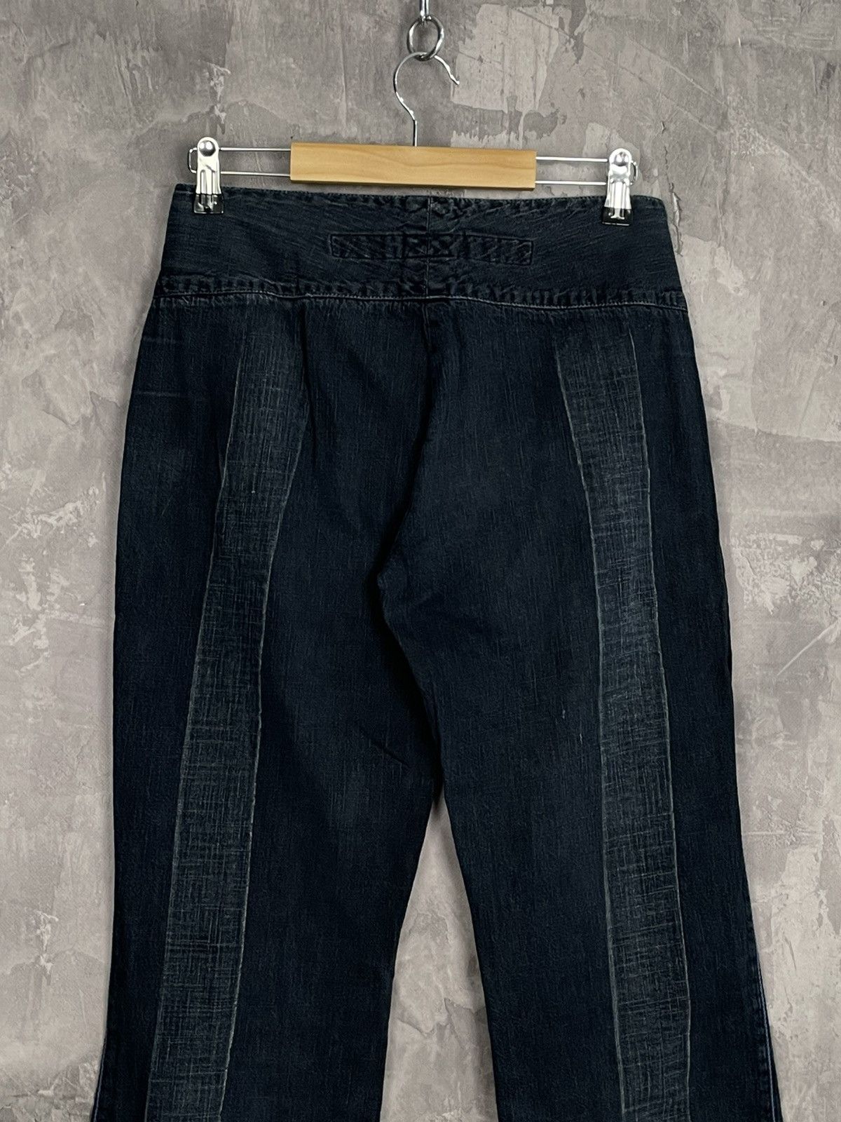 Marithe + Francois Girbaud Vintage Marithe Francois Girbaud Flared Pants Size 30" / US 8 / IT 44 - 7 Thumbnail
