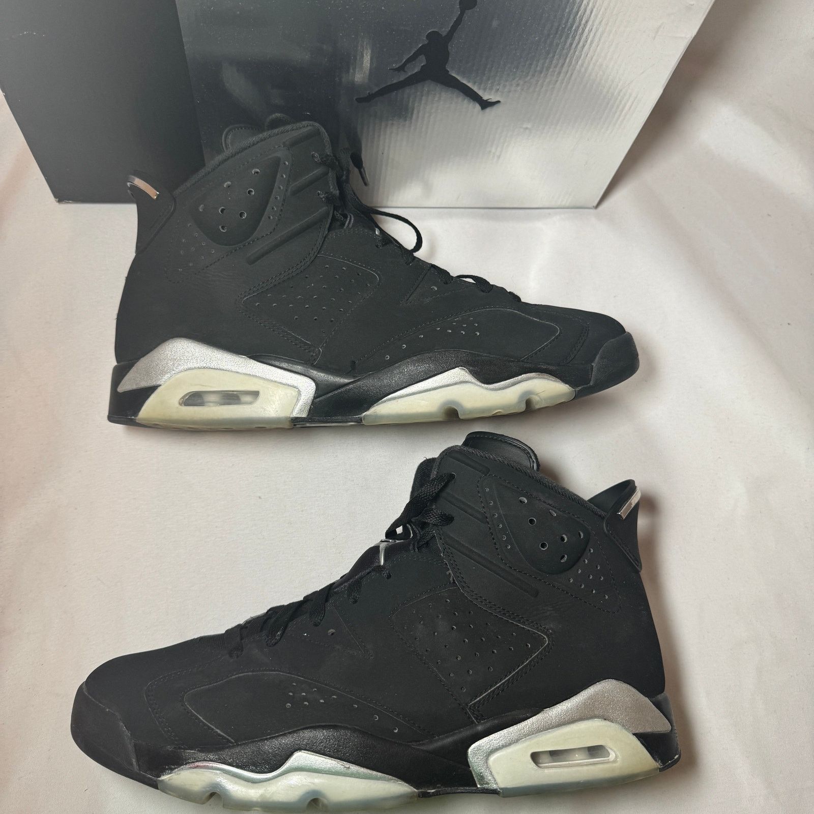 Jordan Brand × Nike Size 12 - Nike Air Jordan 6 Retro Chrome Men's Shoes Size US 12 / EU 45 - 2 Thumbnail