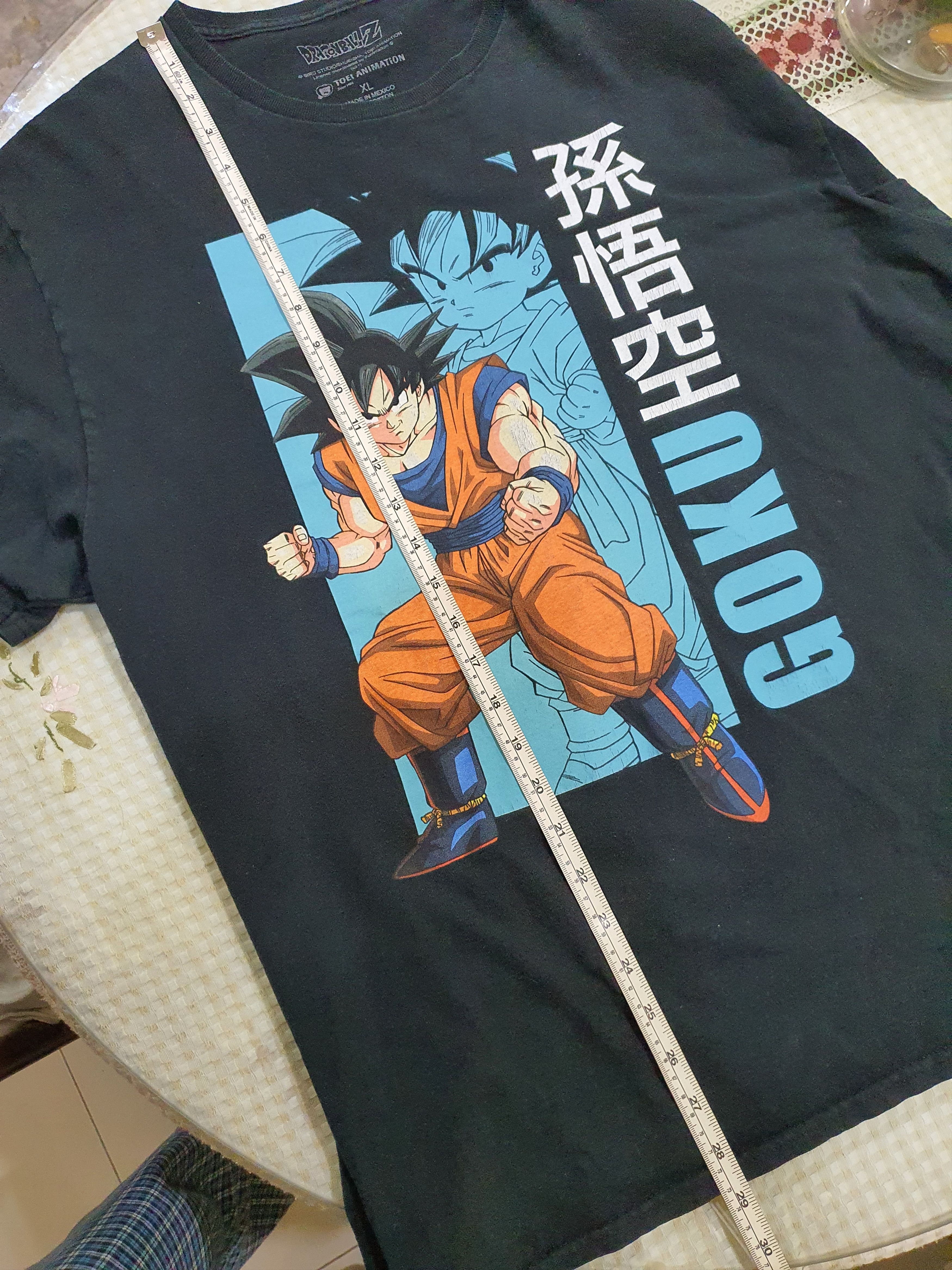Anime Dragon Ball Z men's graphic T-shirt featuring Son Goku Size US XL / EU 56 / 4 - 11 Thumbnail