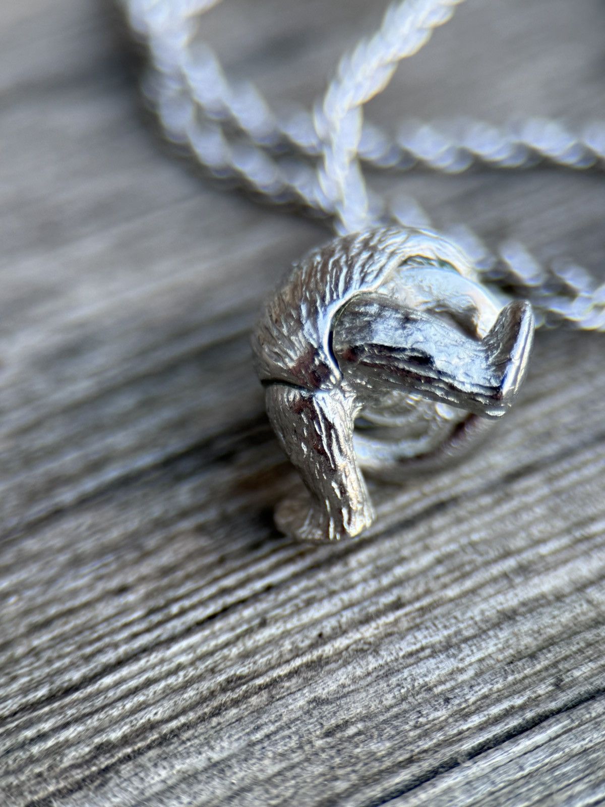 Vivienne Westwood Vivienne Westwood Orb Teddy Bear Pendant Necklace In Silver Size ONE SIZE - 6 Thumbnail